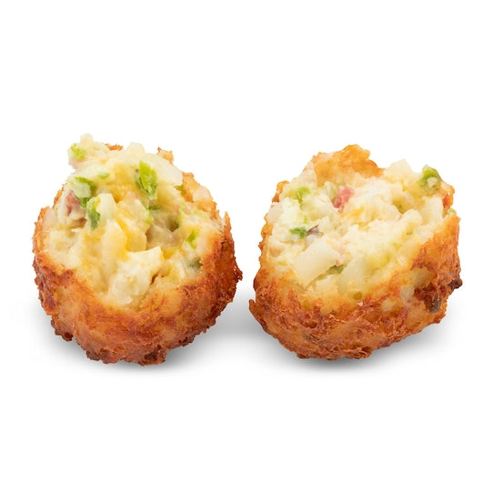 Tater Kegs Jumbo Tater Keg Stuffed With Jalapenos Cream Cheese Bacon - 1.5 Ounce Size - 106 Per Case.