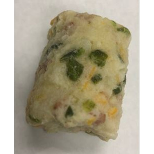 Tater Kegs Jumbo Tater Keg Stuffed With Jalapenos Cream Cheese Bacon - 1.5 Ounce Size - 106 Per Case.