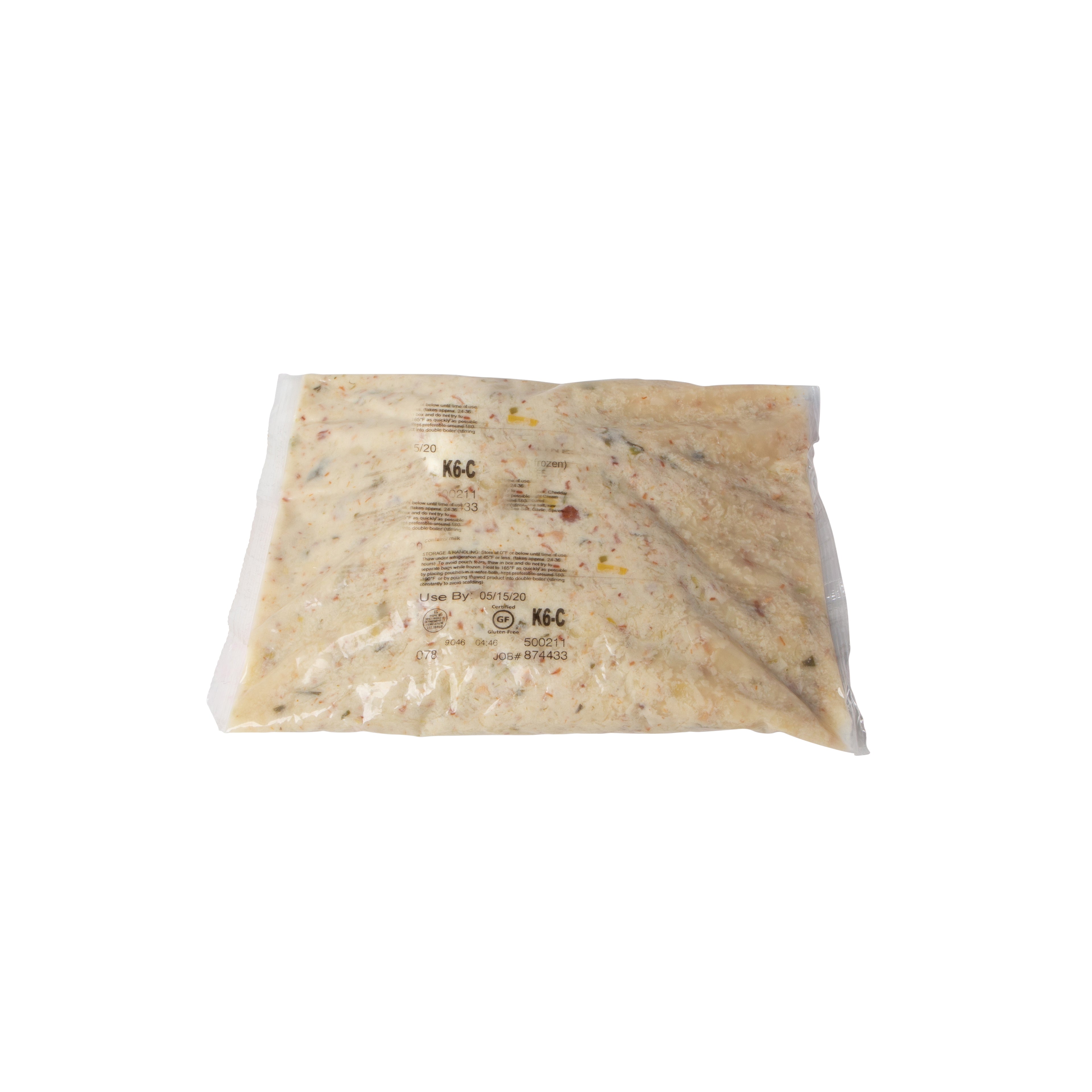 Kettle Cuisine Loaded Potato Frozen Soup 4 Pound Each - 4 Per Case.