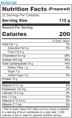 Tampa Maid Breaded Imitation Shrimp Tail On Pouch 7.5 Ounce Size - 12 Per Case.