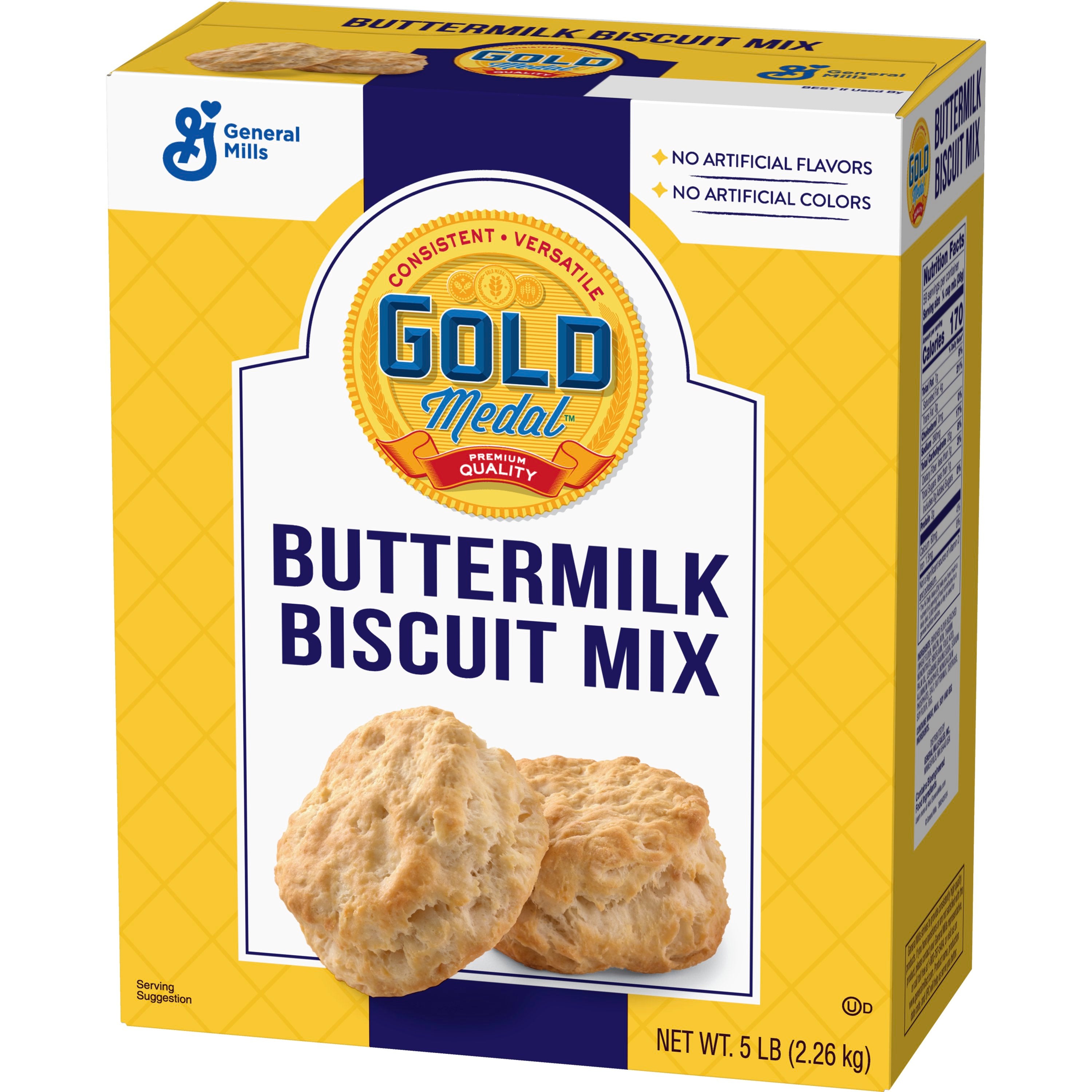 Gold Medal™ Biscuit Mix Buttermilk 5 Pound Each - 6 Per Case.
