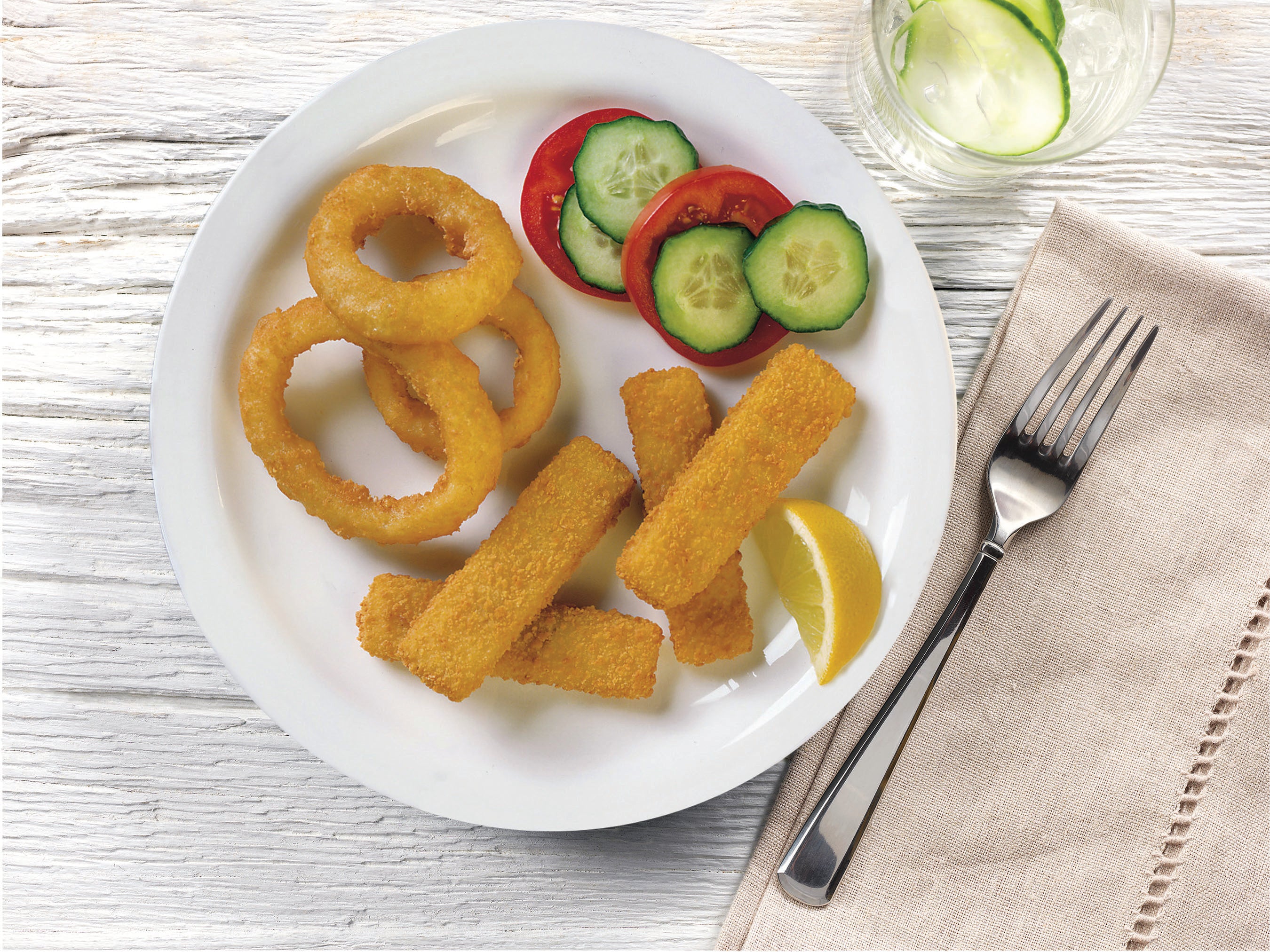 Oven Ready Whole Grain Golden Crunchybreaded Alaska Pollock Sticks Msc 5 Pound Each - 4 Per Case.