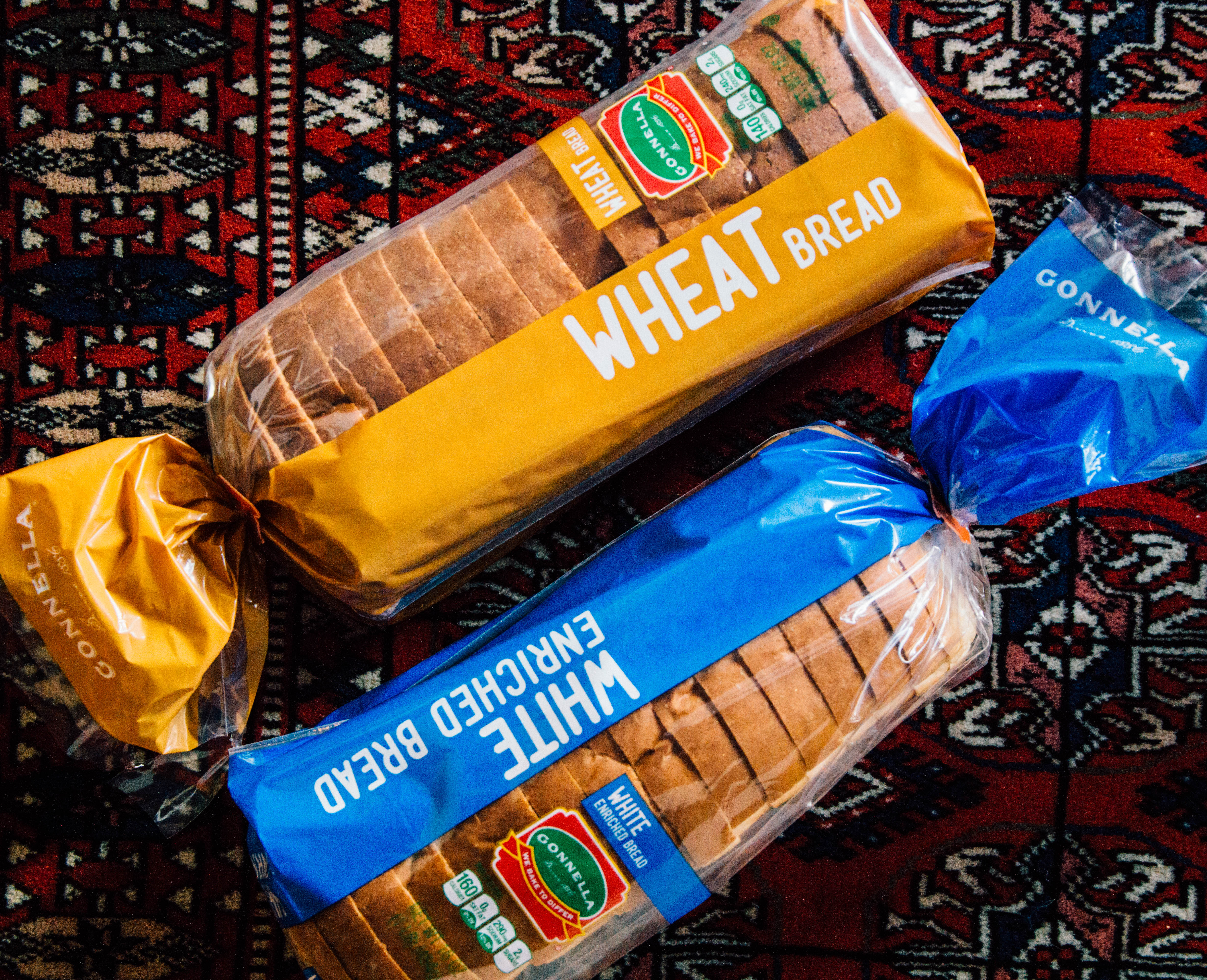 Wheat Bread 8" Slice Cpp Loaves 16 Ounce Size - 8 Per Case.