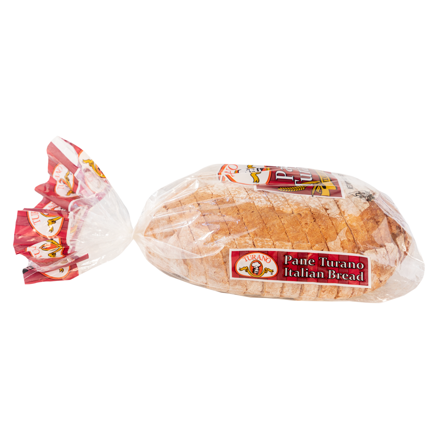 Pane Turano Sliced 32 Ounce Size - 8 Per Case.