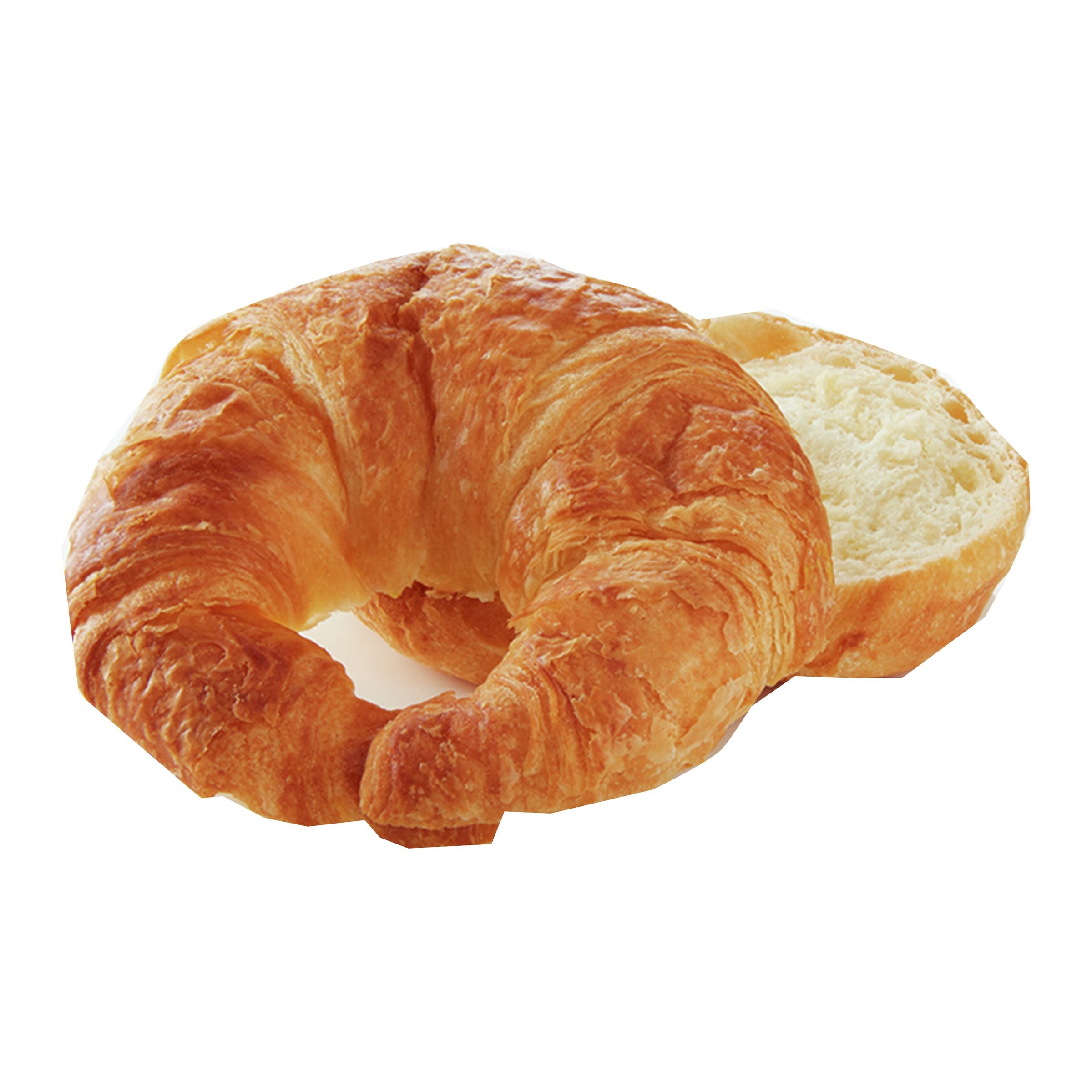 Pillsbury™ Baked Croissant Plain Pinched Sliced 2 Ounce Size - 4 Per Case.