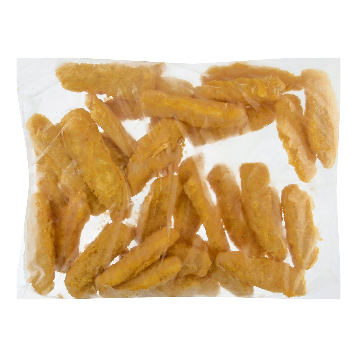 Brewer's Choice Battered Cod Strips Approx 5 Pound Each - 2 Per Case.