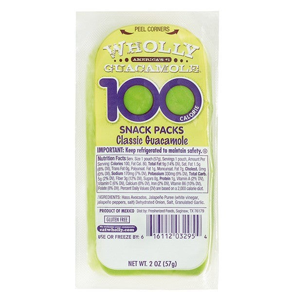 Wholly Guac Avo Sp Frozen 48 Count Packs - 1 Per Case.