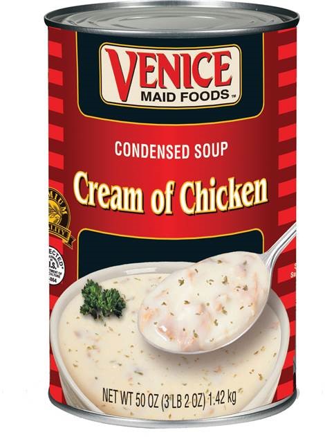 Cream Of Chicken Soup 50 Ounce Size - 12 Per Case.