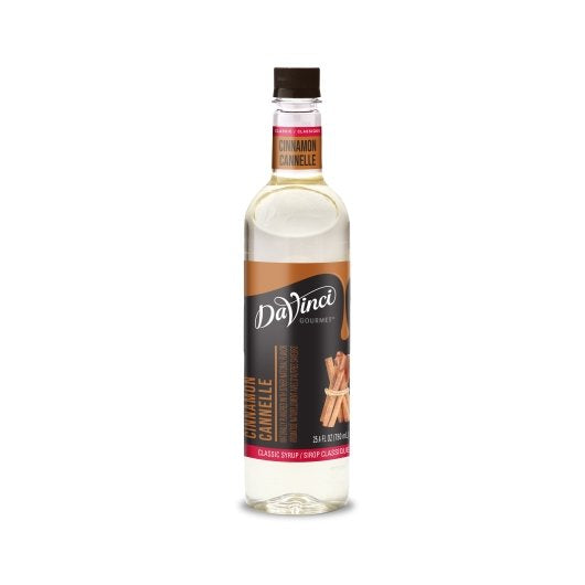 Davinci Gourmet Syrup Cinnamon Flavored 750 ML - 4 Per Case.