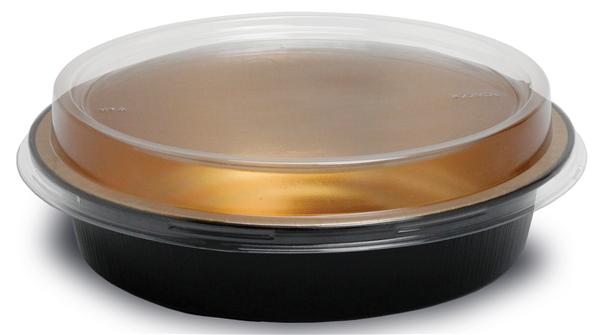 9" Handi Stax Round Smoothwall Wdome Lids 1 Each - 50 Per Case.