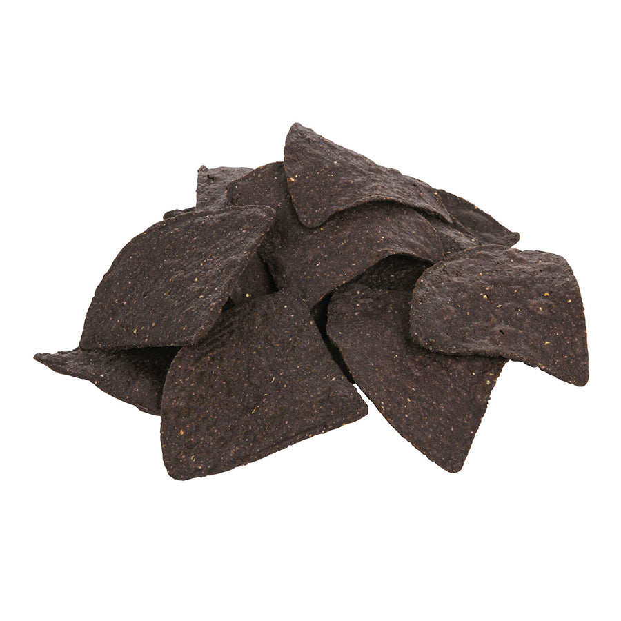 Mission Blue Triangle Tortilla Chips 2 Pound Each - 6 Per Case.