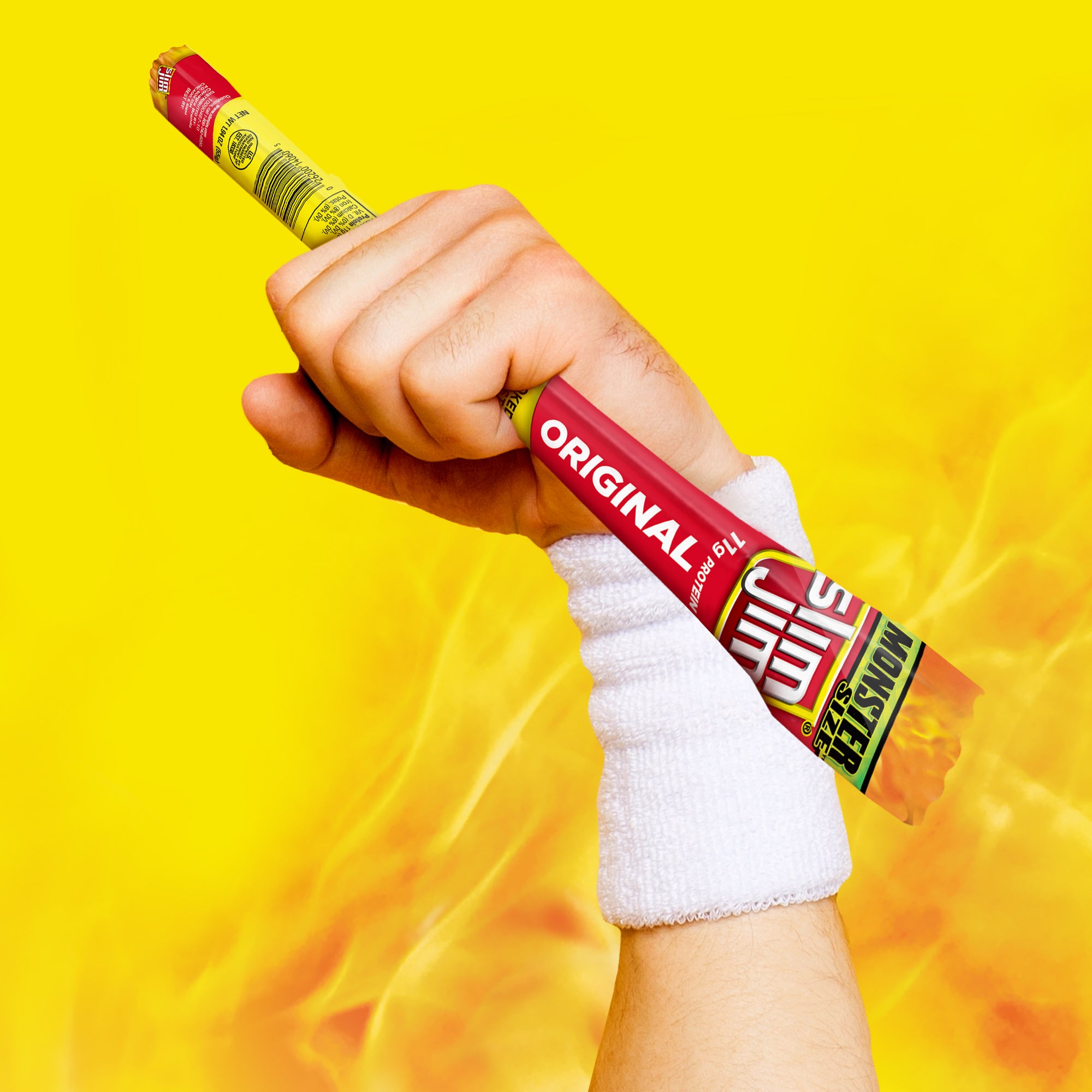Slim Jim Original Stick 0.44 Ounce Size - 400 Per Case.