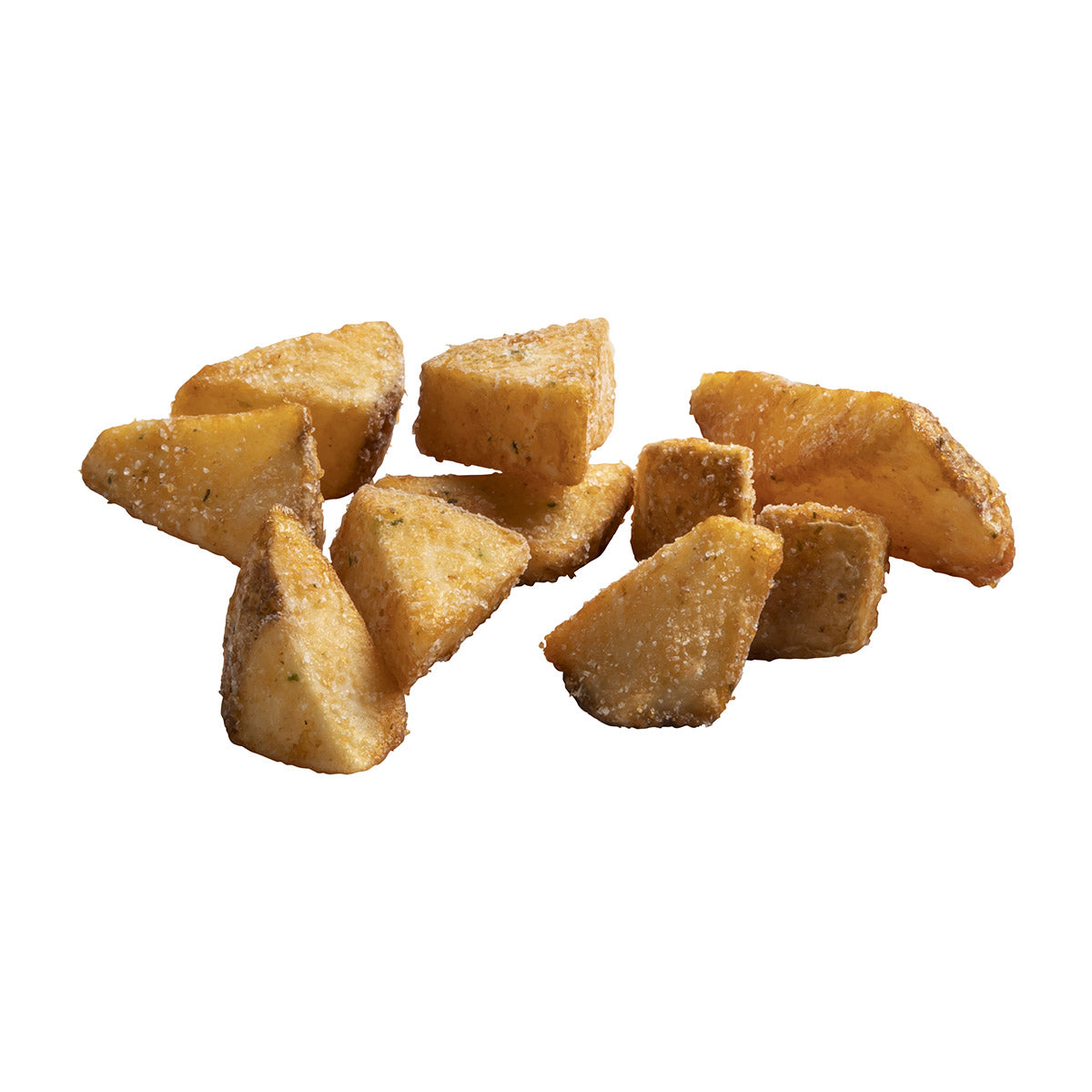 Simplot Seasonedcrisp Batter Bites Battered Potato Bites Skin On 6 Pound Each - 6 Per Case.