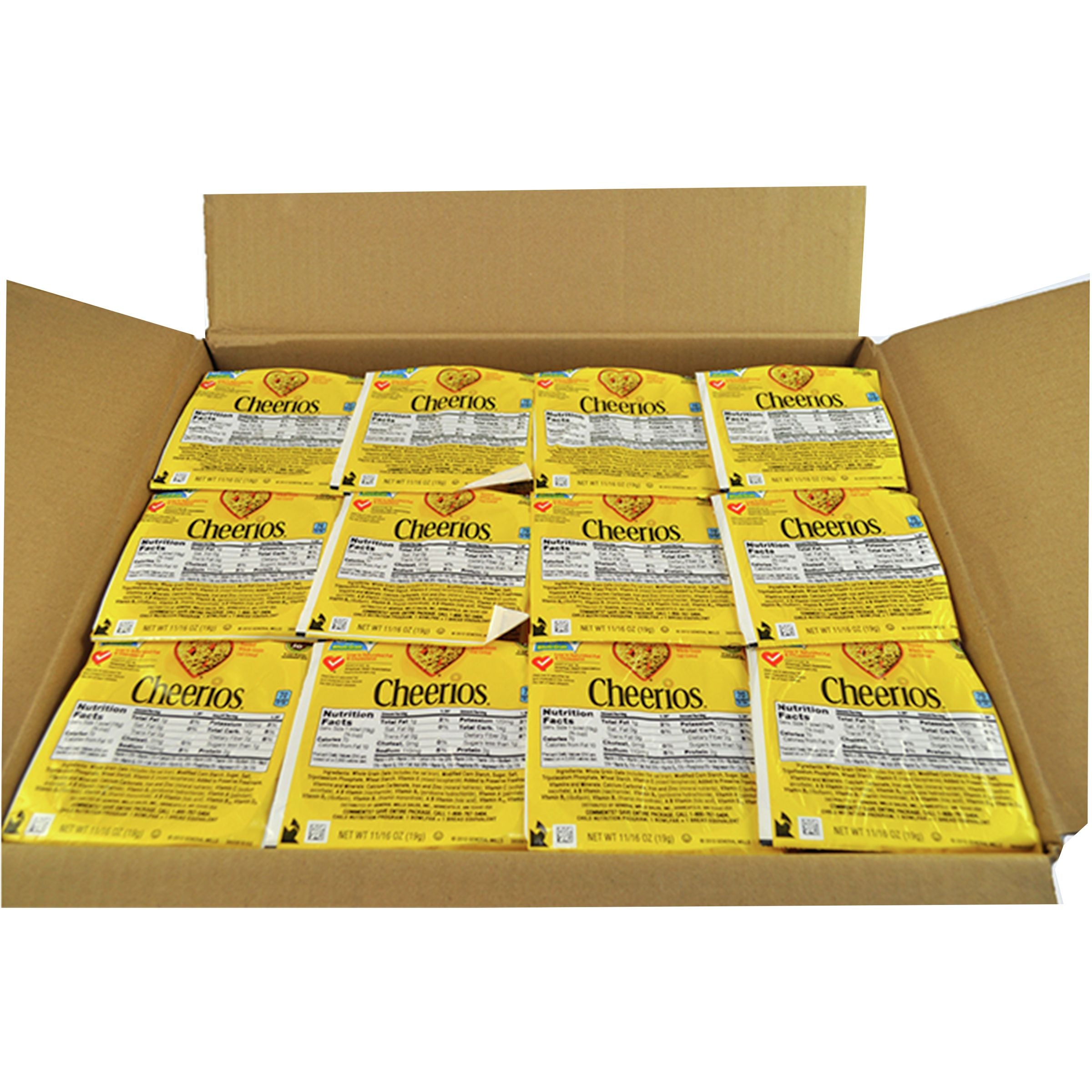 Cheerios™ Cereal Single Serve Bowlpak 0.69 Ounce Size - 96 Per Case.