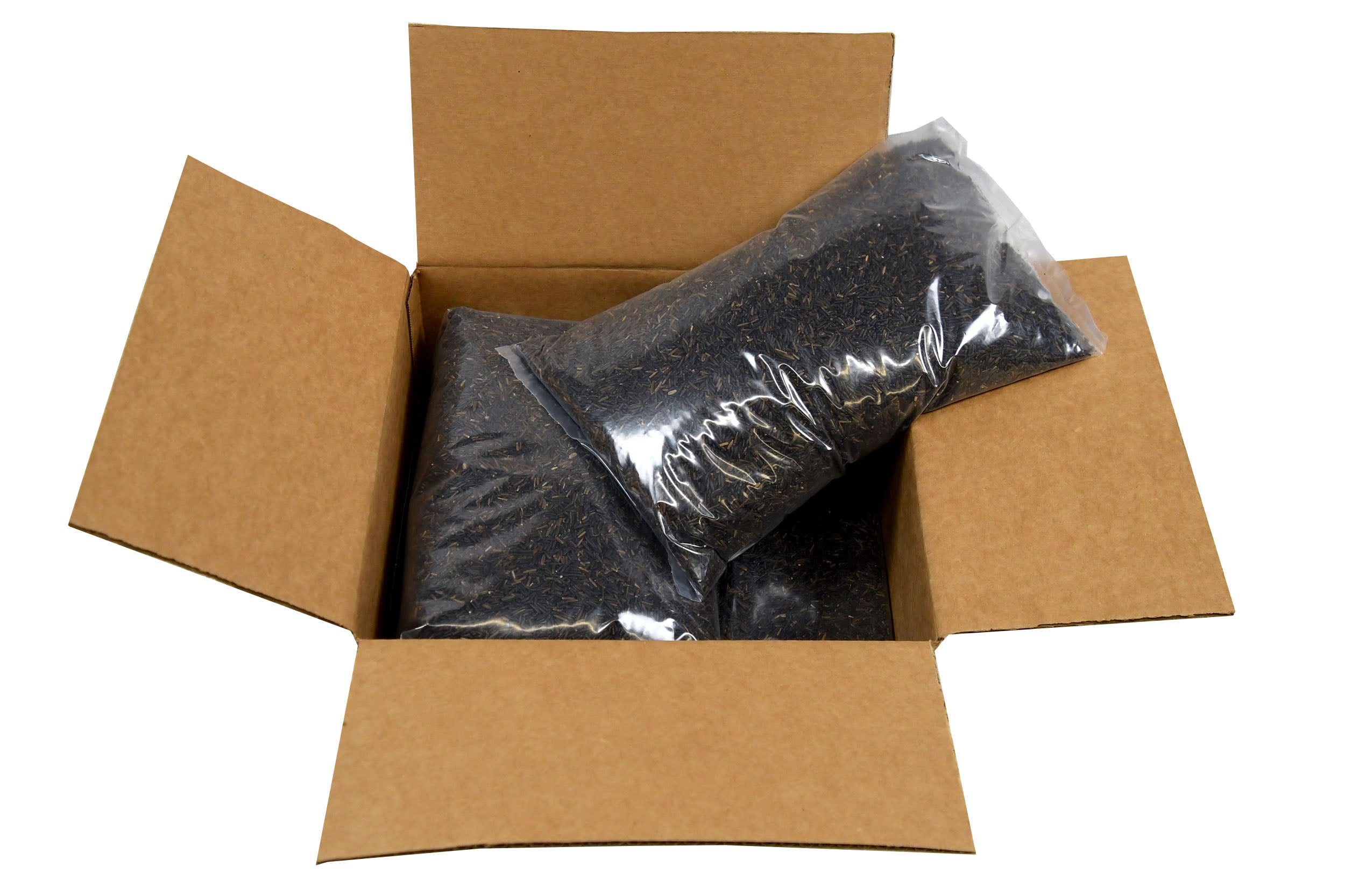 Wild Broken Grade-D Rice 5 Pound Each - 4 Per Case.