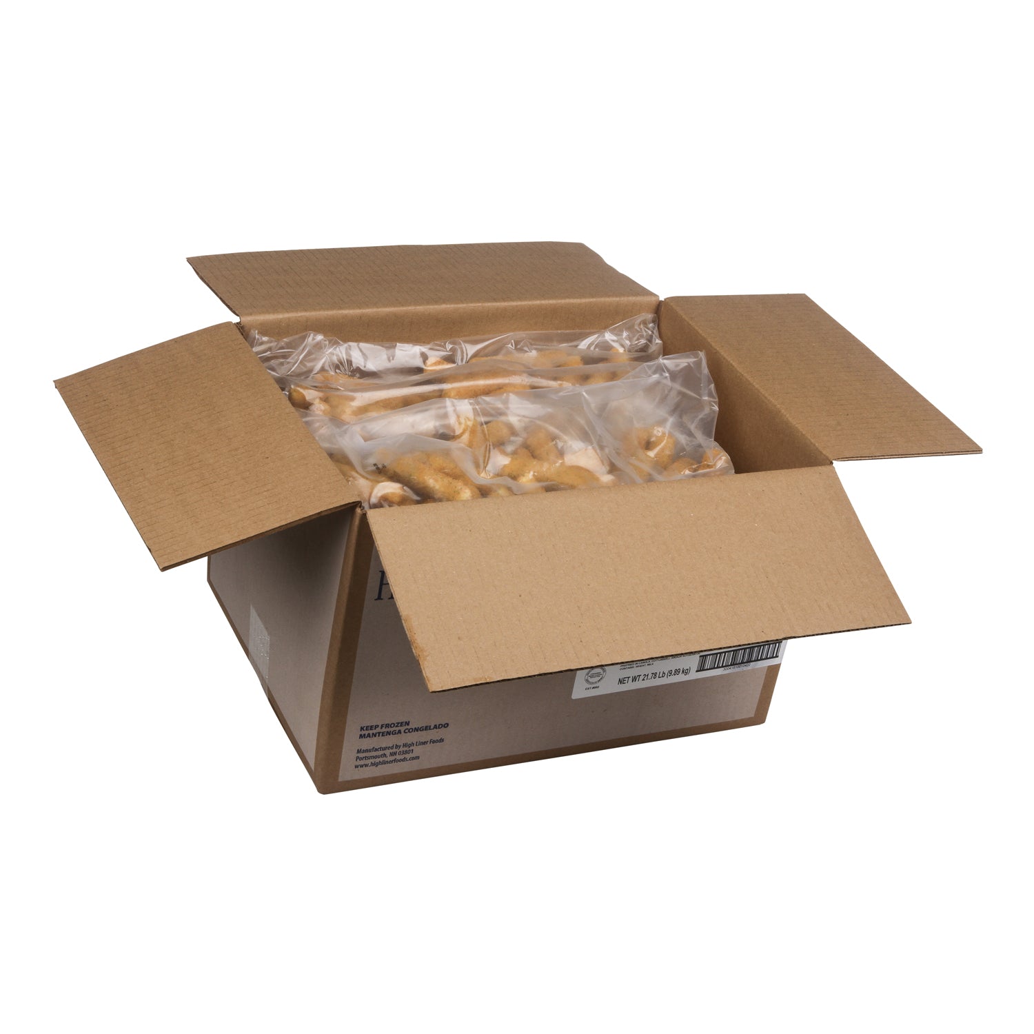 Whole Grain Crunchy Breaded Mozzarella Cheese Sticks 5.445 Pound Each - 4 Per Case.