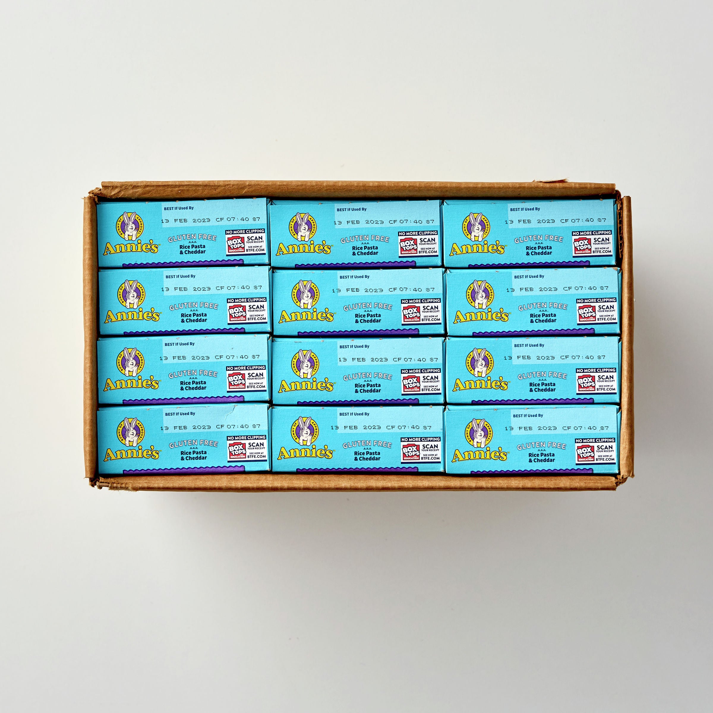 Annie's™ Gluten Free Macaroni & Cheese Rice Pasta Cheddar 6 Ounce Size - 12 Per Case.