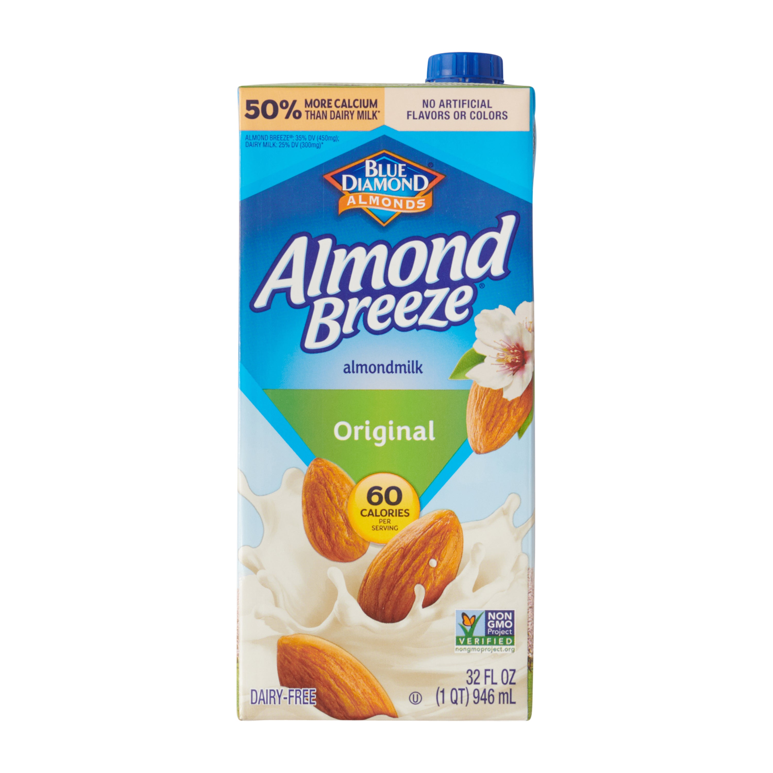 Blue Diamond Beverage Original 32 Ounce Size - 12 Per Case.