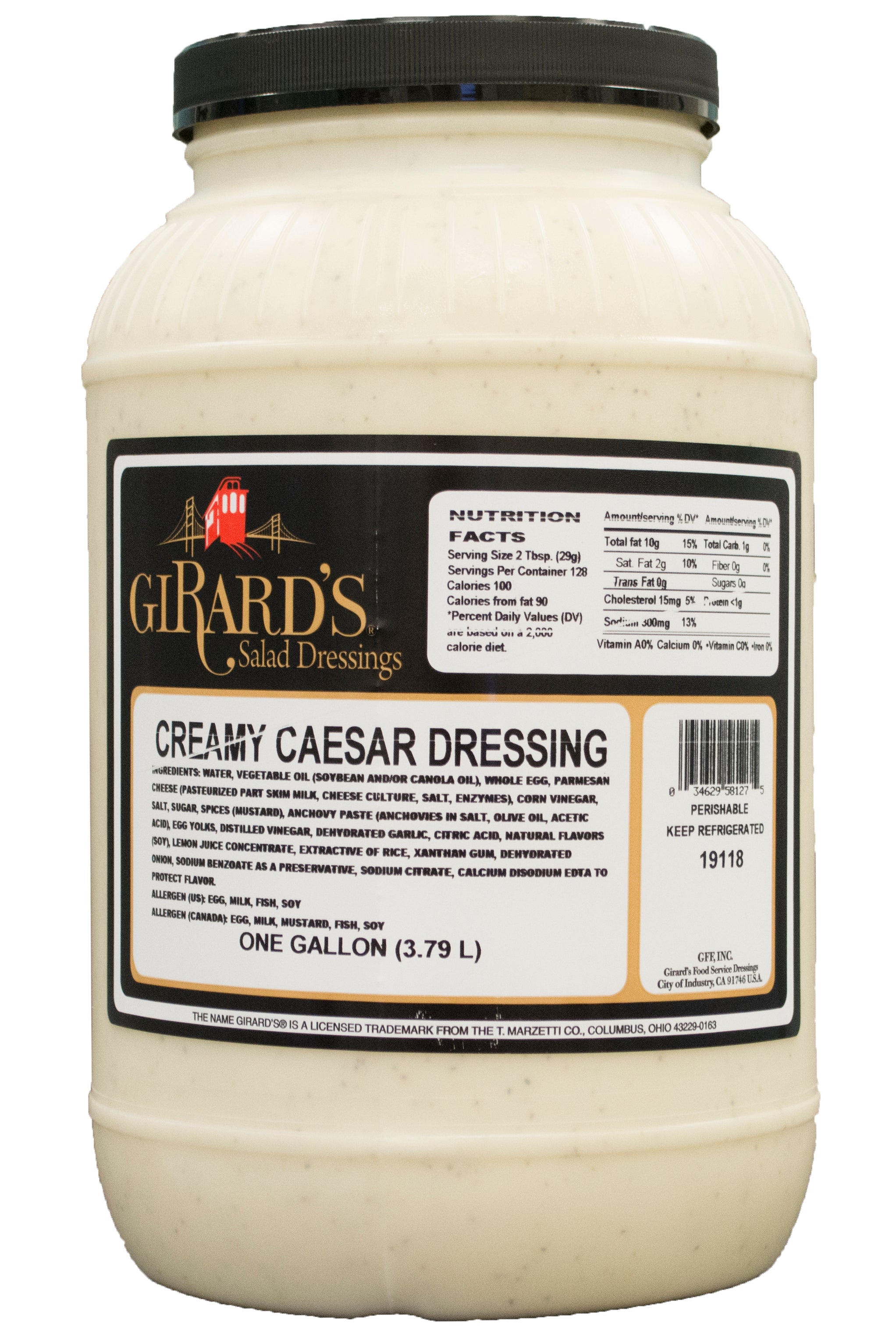 caesar dressing nutrition Girard's Creamy Caesar With Parmesan Dressing, 1 Gallon caesar dressing nutrition Girard's Creamy Caesar With Parmesan Dressing, 1 Gallon