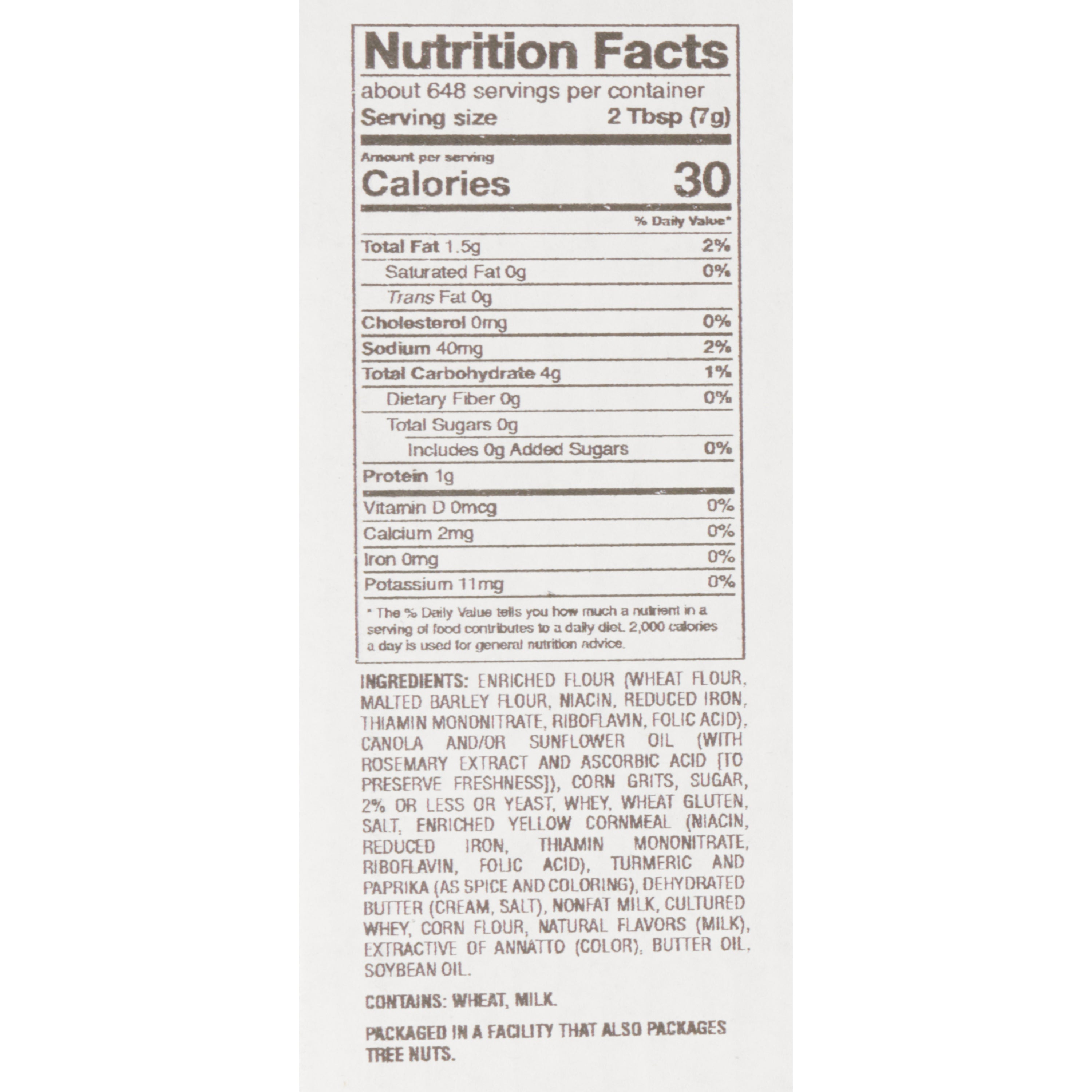 Fresh Gourmet Croutons Sweet Cornbread 2.5 Pound Each - 4 Per Case.