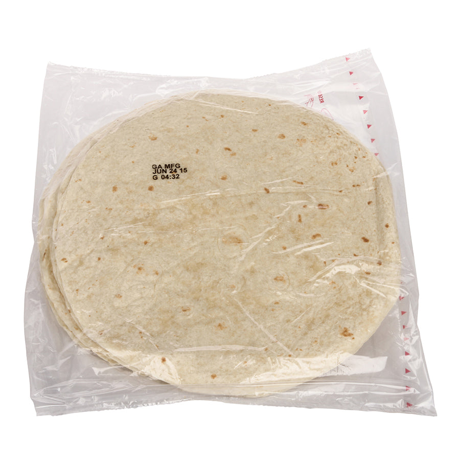 Mission 3" Heat Pressed Flour Tortillas 12 Count Packs - 12 Per Case.