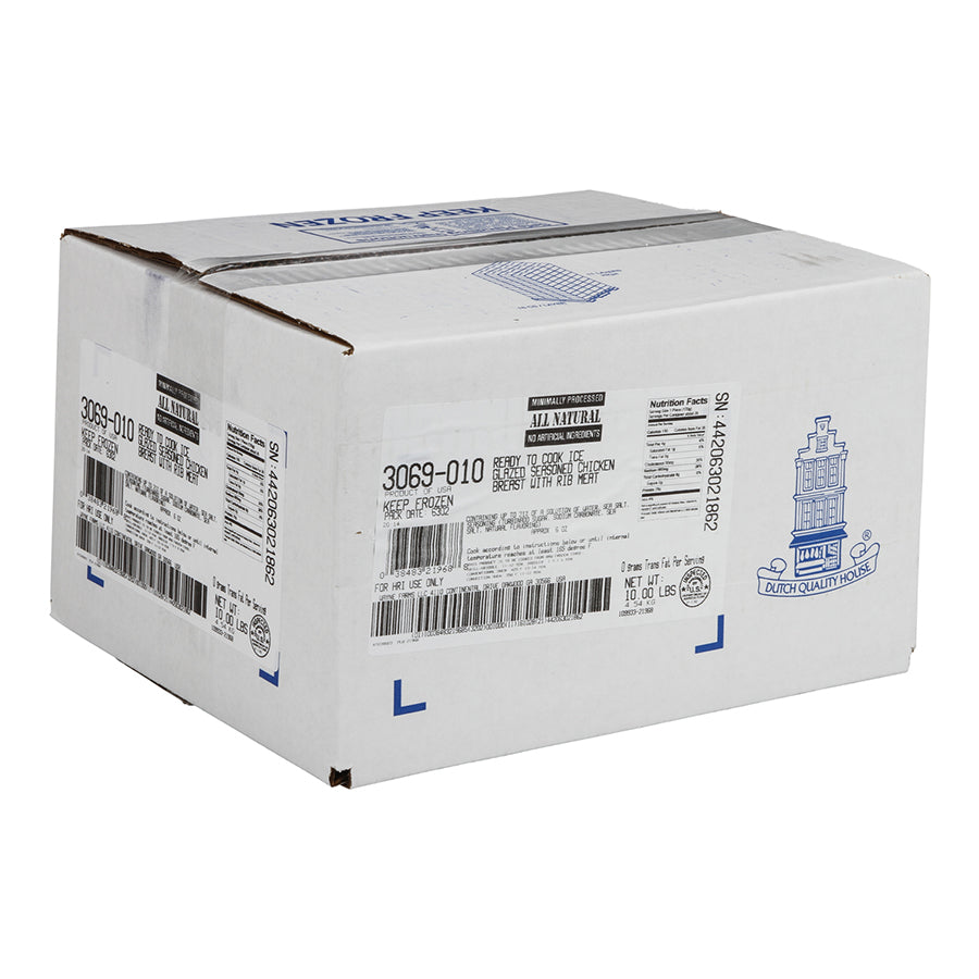 Wayne Farms Gluten-Free All Natural 6 Ready To Cook Chicken Breast Filets 5 Pound Each - 2 Per Case.