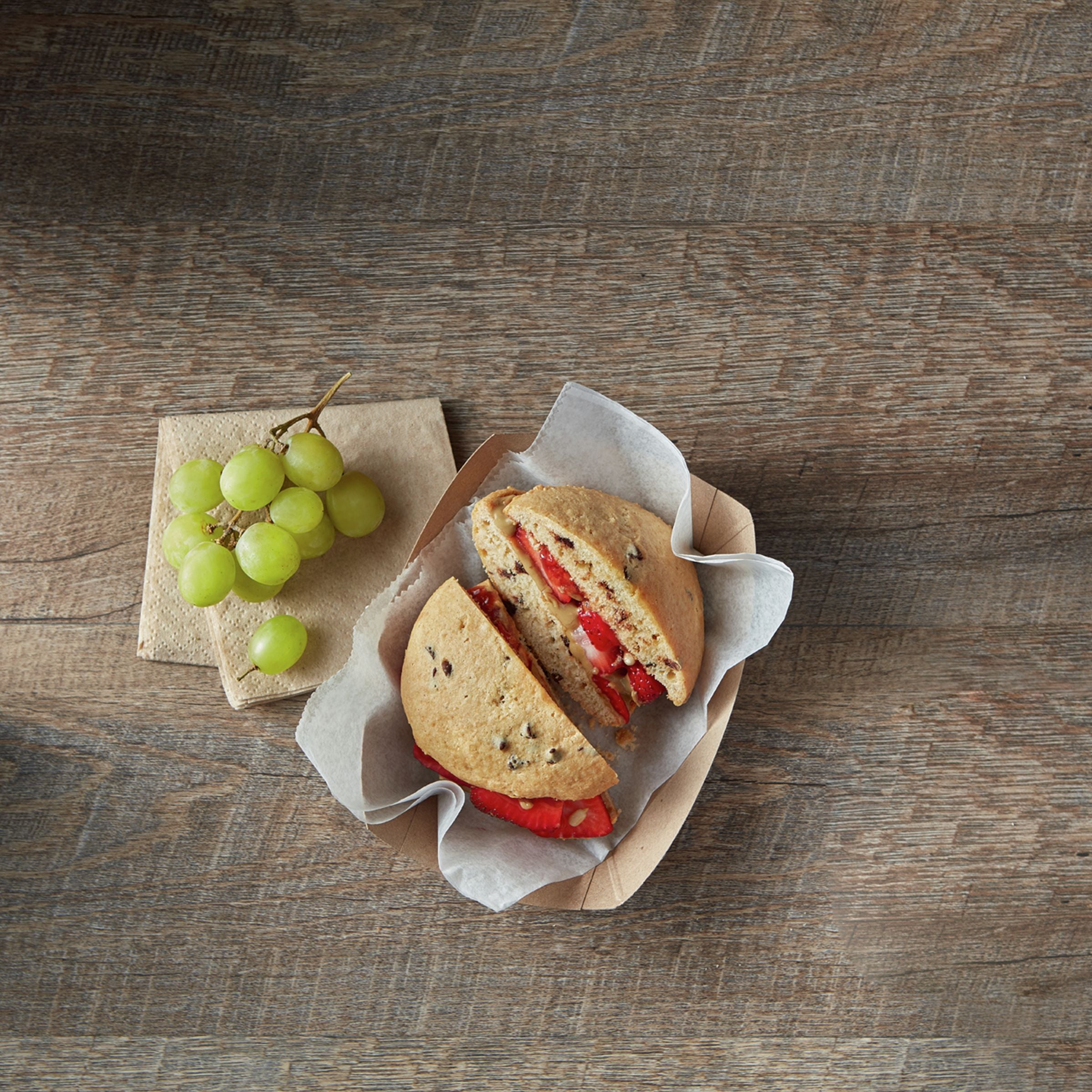 Pillsbury™ Place & Bake™ Frozen Muffintop Batter Whole Grain Chocolate Chip 2.1 Ounce Size - 1 Per Case.