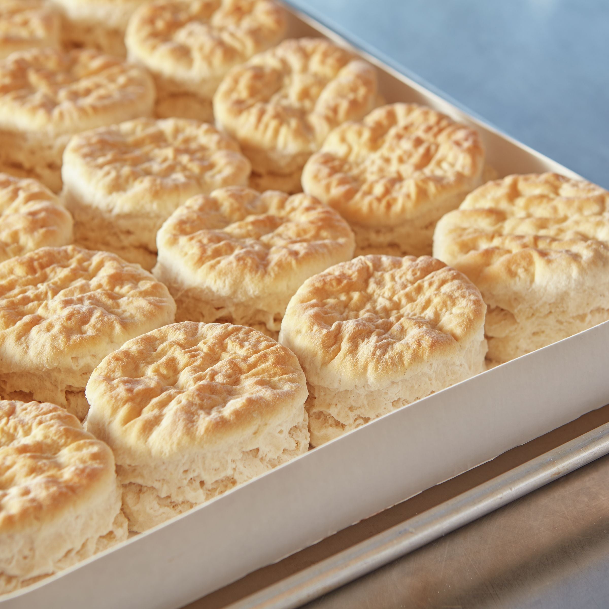 Pillsbury Baked Golden Buttermilk Biscuits 54 Ounce Size - 5 Per Case.
