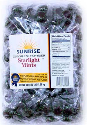 Sc Choco Starlight Bag 3 Pound Each - 8 Per Case.