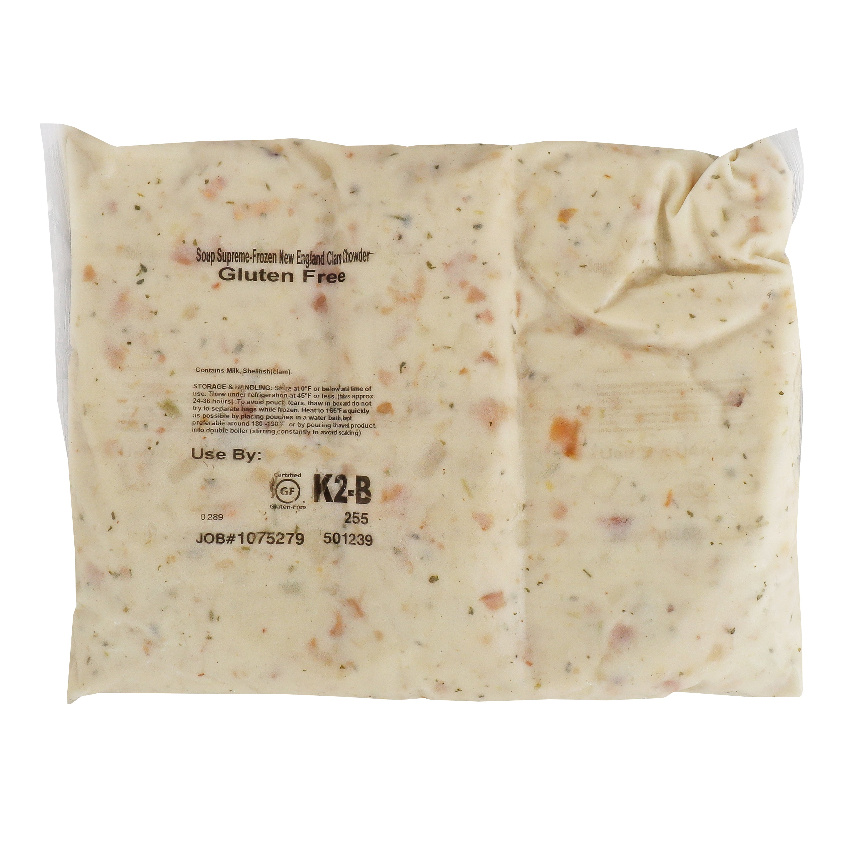 New England Clam Chowder 4 Pound Each - 4 Per Case.