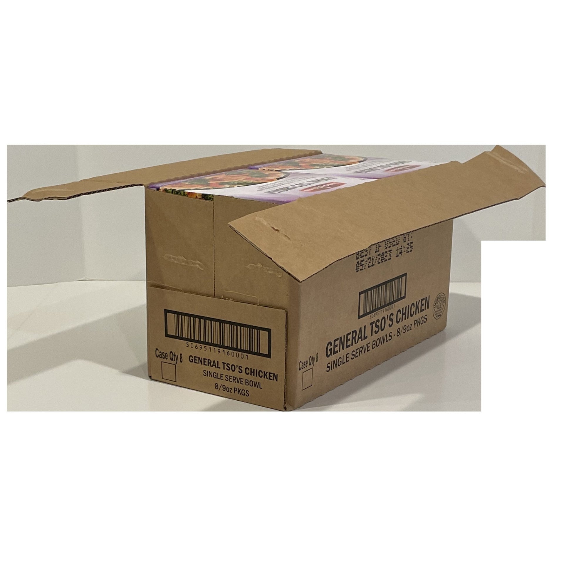 Innovasian Cuisine Chicken General Tso's Lightly Breaded White Rice 9 Ounce Size - 8 Per Case.