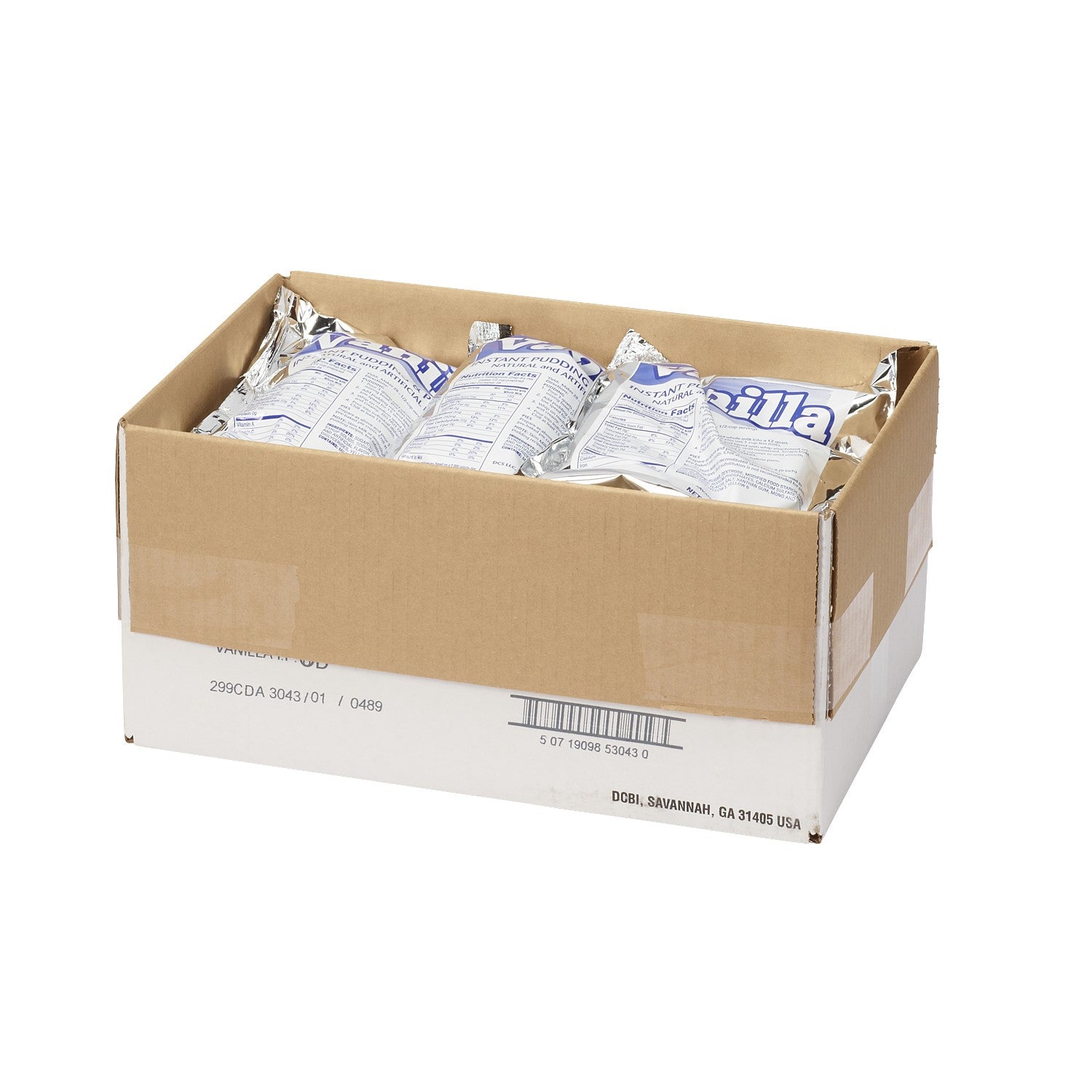 Chefs Companion Pudding Instant Vanilla 24 Ounce Size - 12 Per Case.