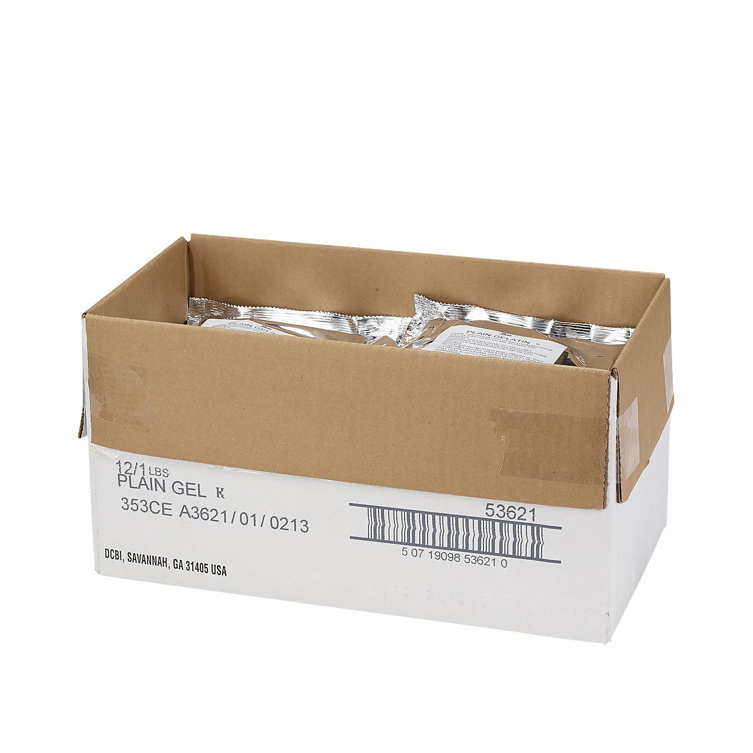 Chefs Companion Gelatin Plain 1 Pound Each - 12 Per Case.