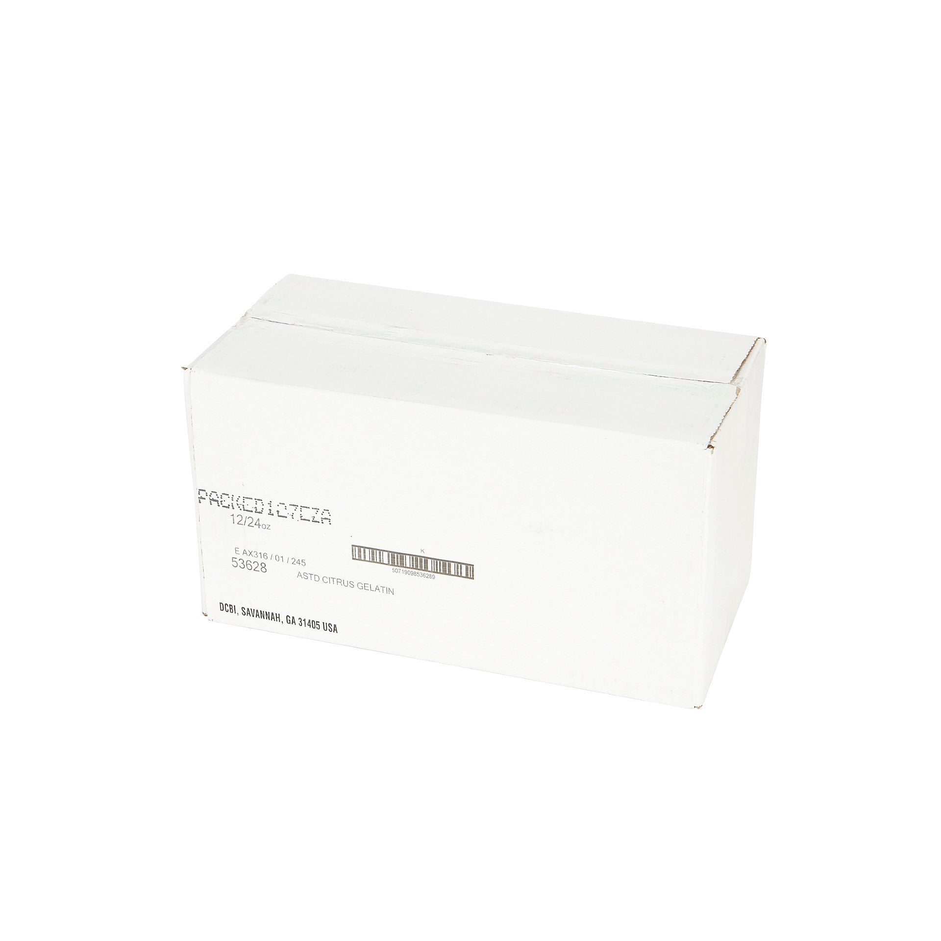 Chefs Companion Gelatin Assorted Citrus 24 Ounce Size - 12 Per Case.