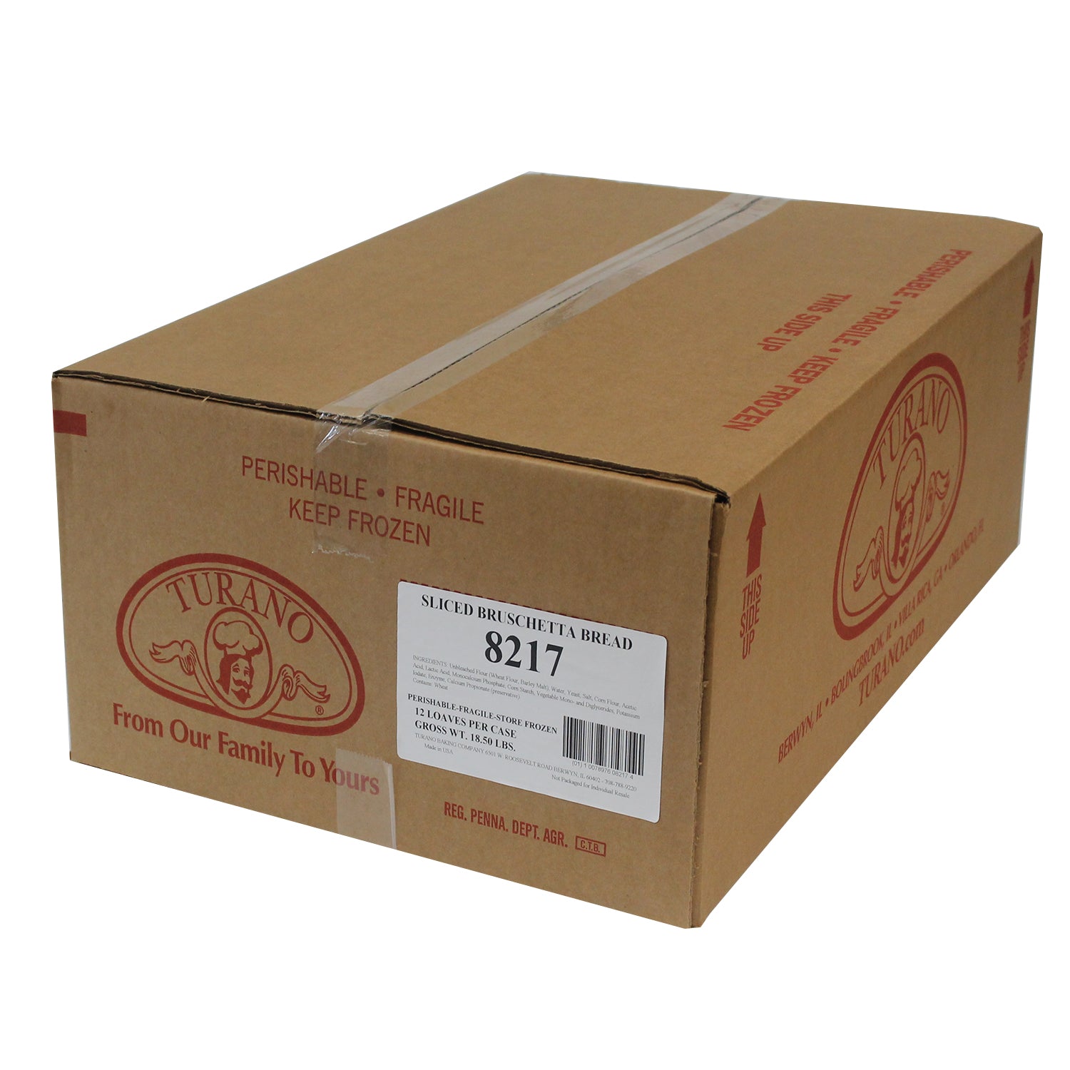 Fb Bruschetta Sliced 22 Ounce Size - 12 Per Case.