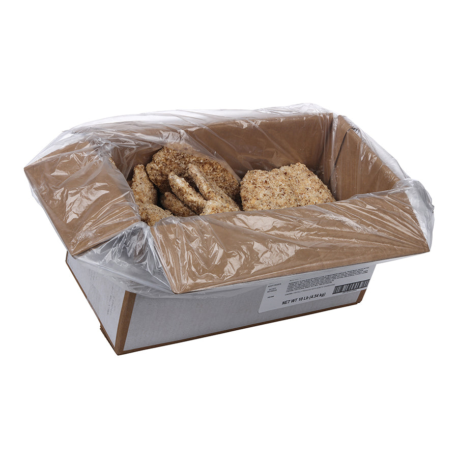 Pecan Crunch Tilapia Fillets 10 Pound Each - 1 Per Case.