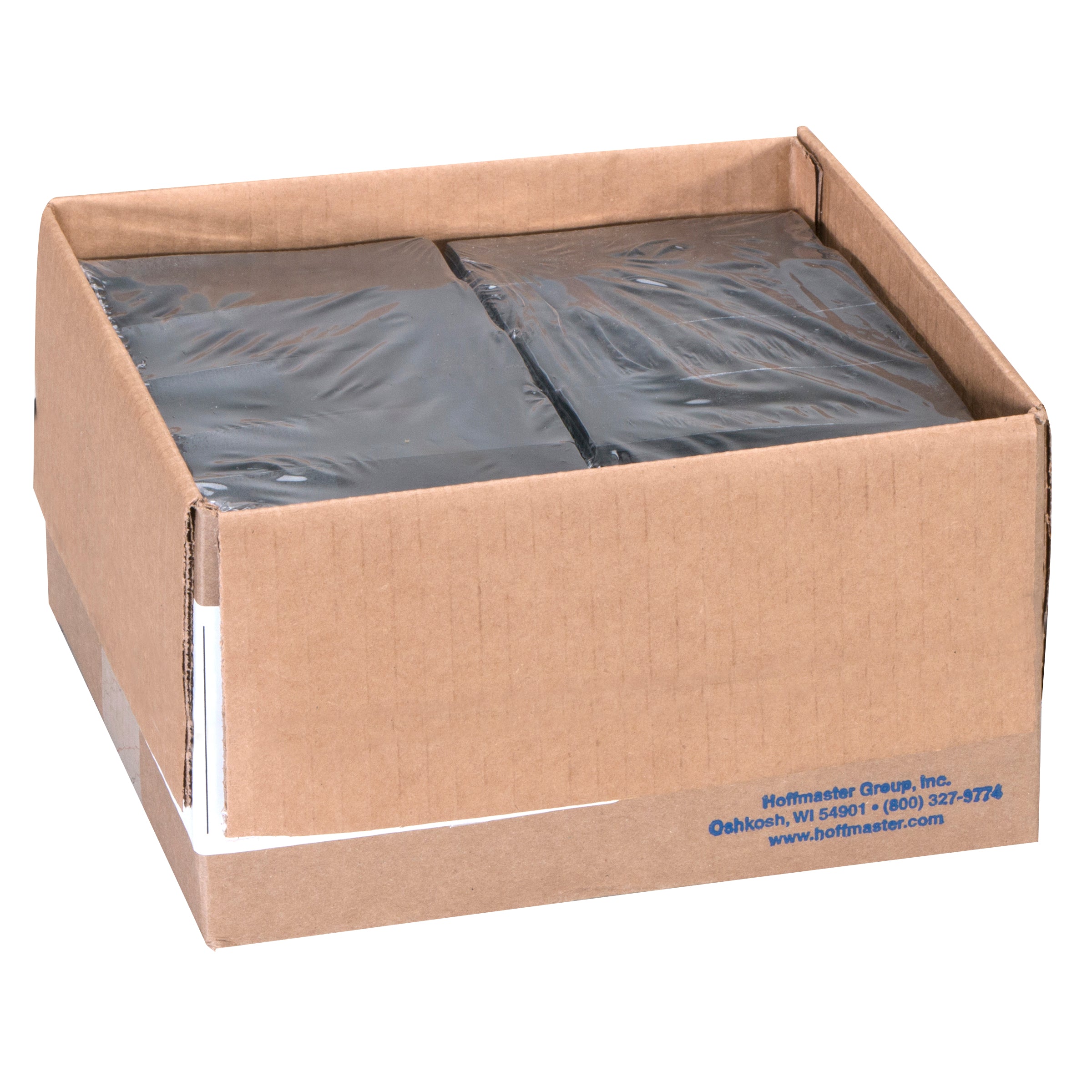 Band Napkin Flat Black Paper Shrinkwrapped 2500 Each - 4 Per Case.