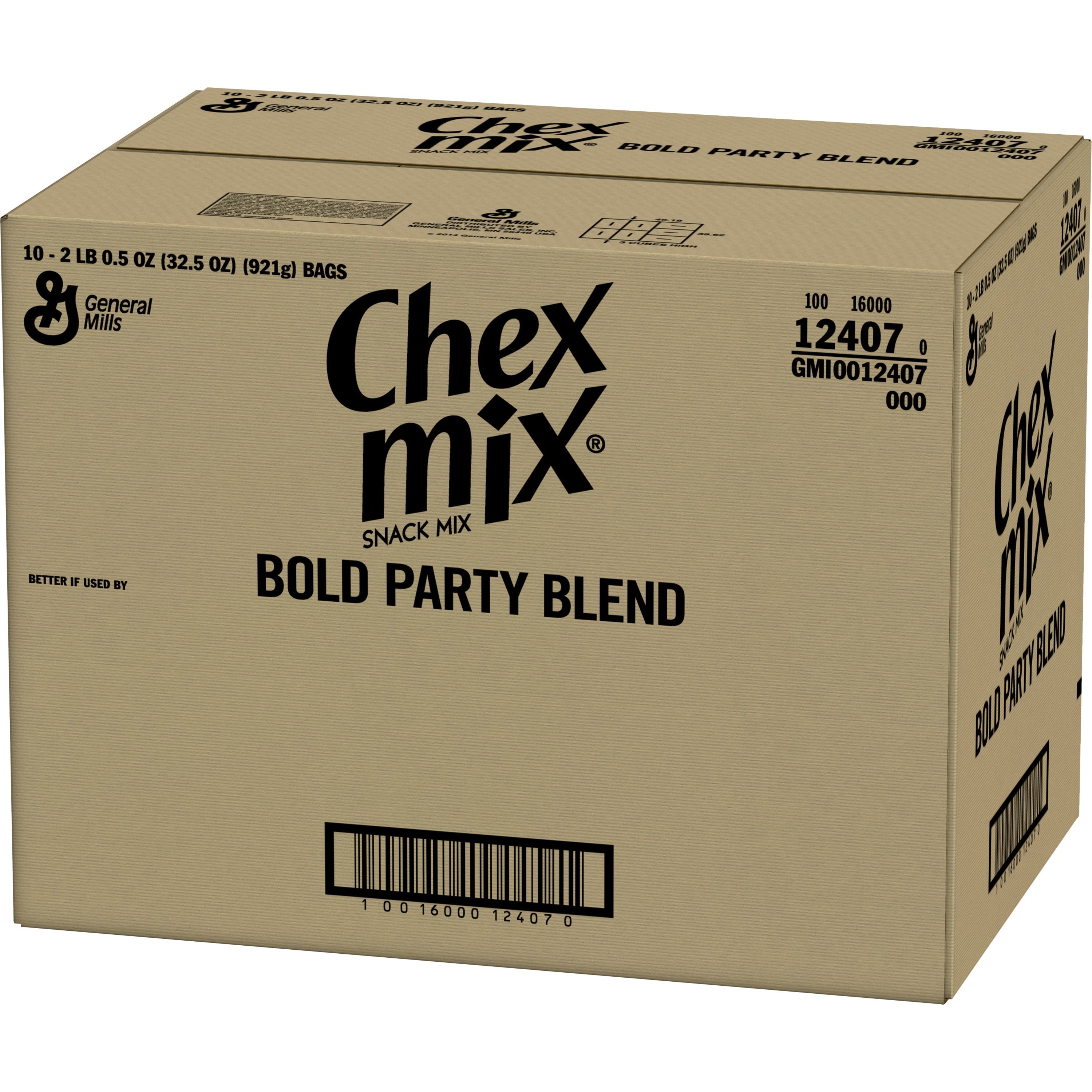 Chex Mix™ Snack Mix Bulk Bold Party Blend 32.5 Ounce Size - 10 Per Case.