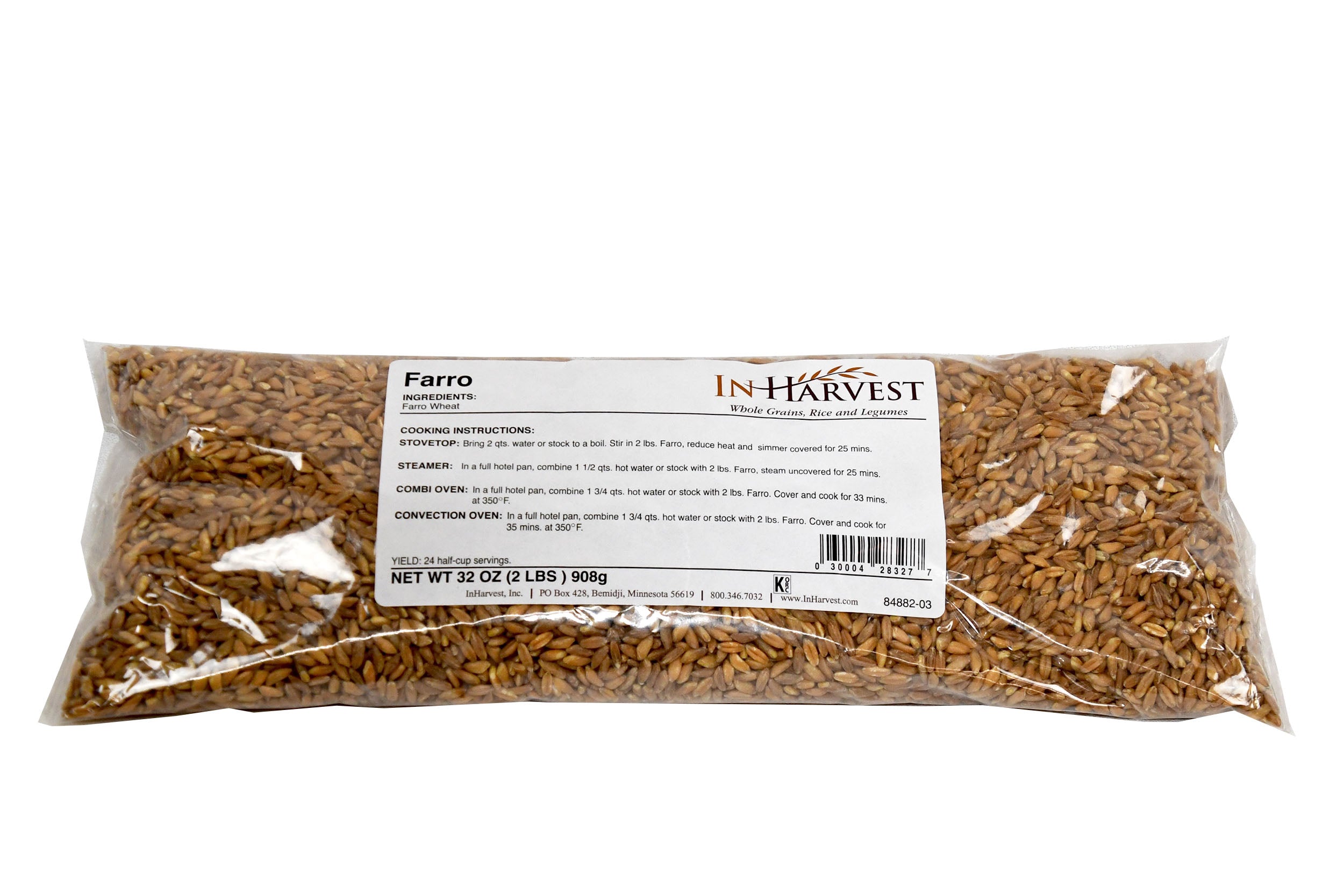 Farro 2 Pound Each - 6 Per Case.