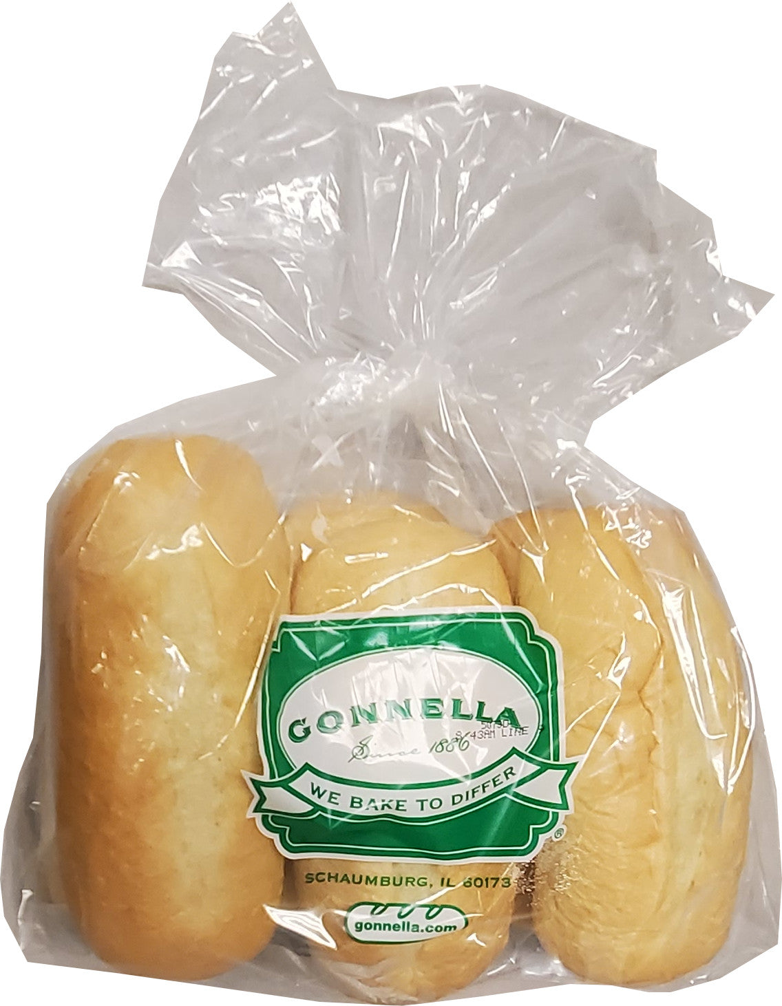 8" French Roll 4.8 Ounce Size - 48 Per Case.