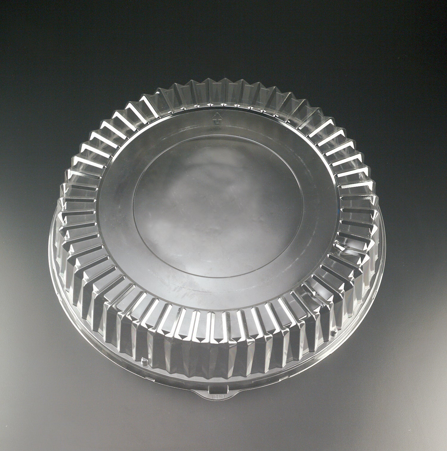 8" Lid Round Clear 25 Each - 1 Per Case.