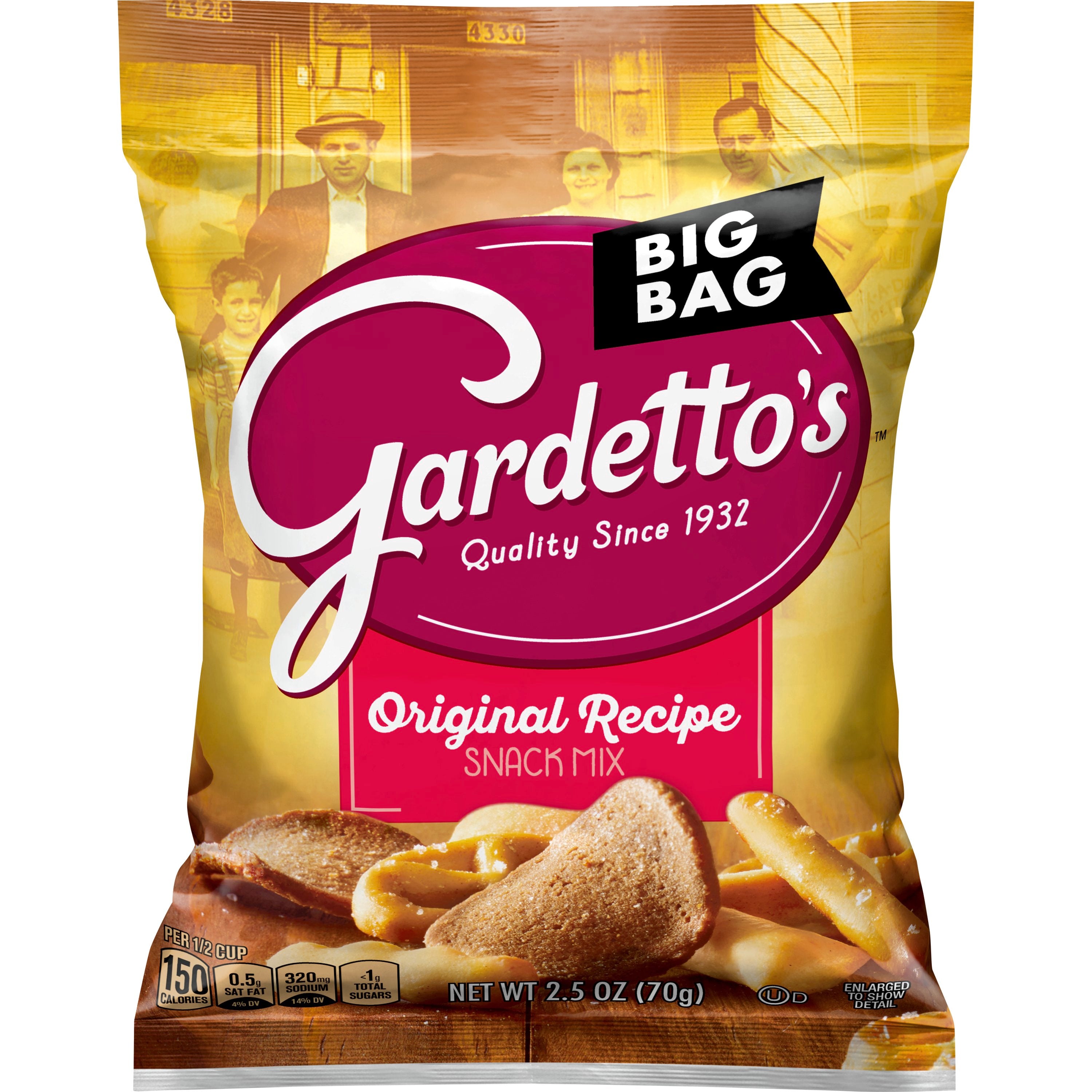 Gardettos Roasted Garlic Rye Chips, 4.75 Ounce -- 7 per case.