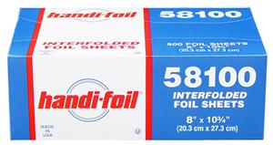 8" Pop Up Sheets 500 Count Packs - 6 Per Case.