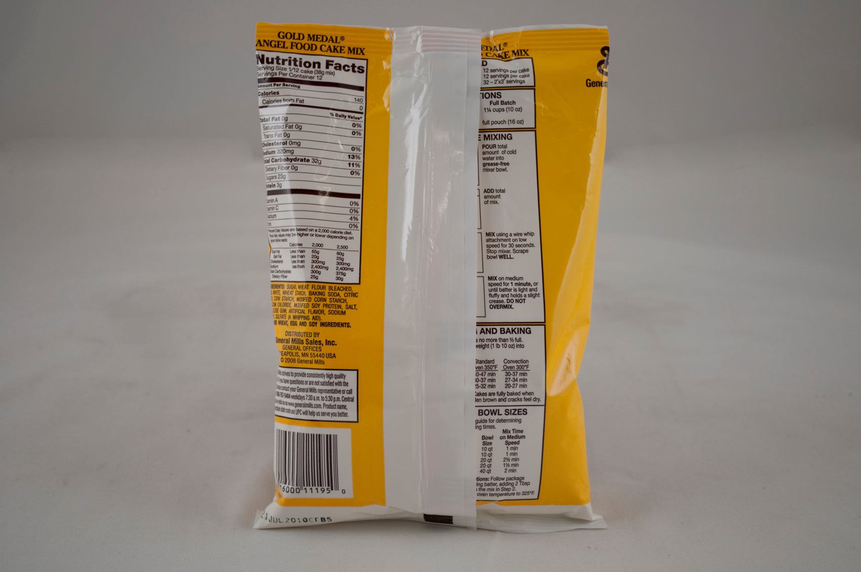 Gold Medal™ Cake Mix Angel Food 16 Ounce Size - 12 Per Case.