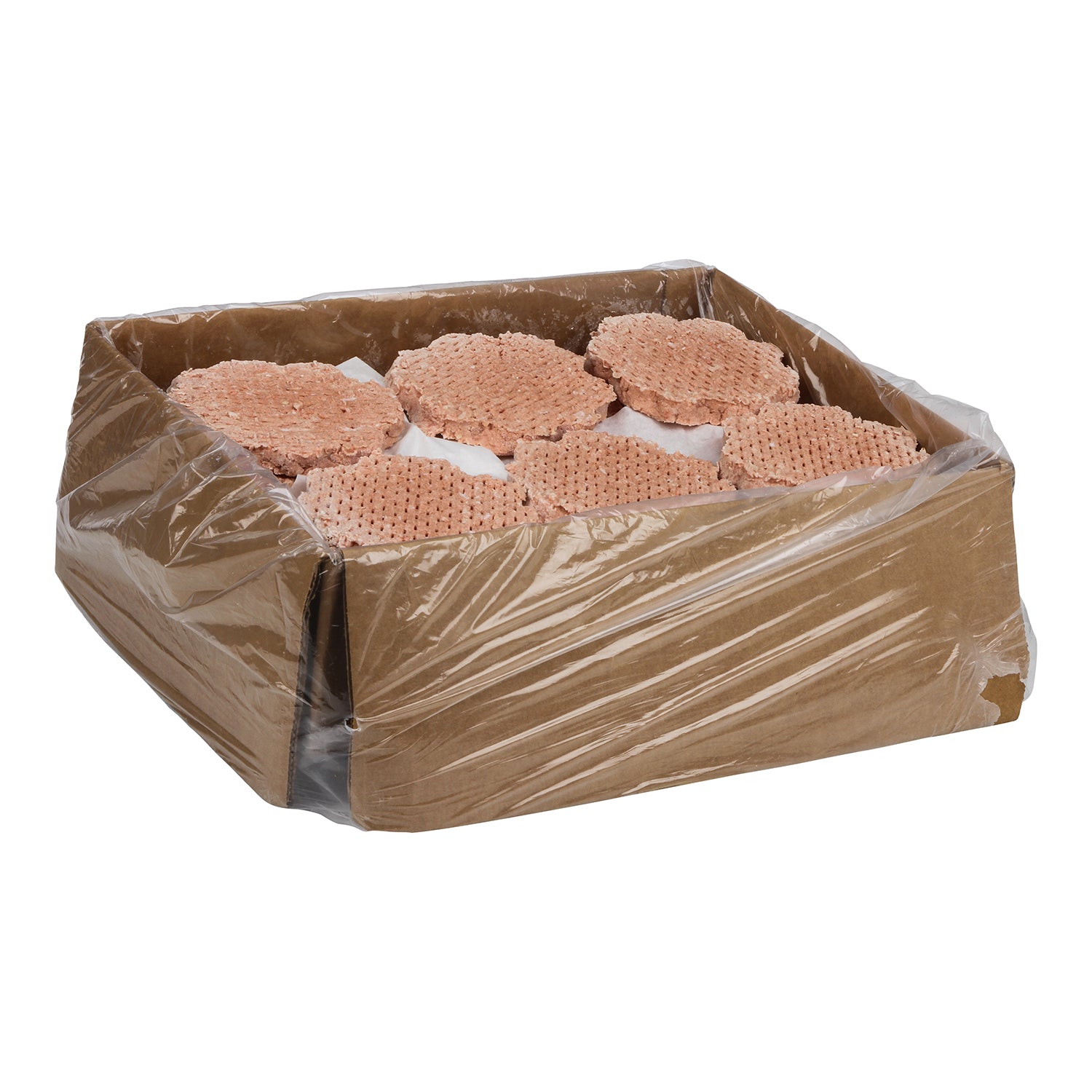 Beef Patties 5.33 Ounce Size - 30 Per Case.