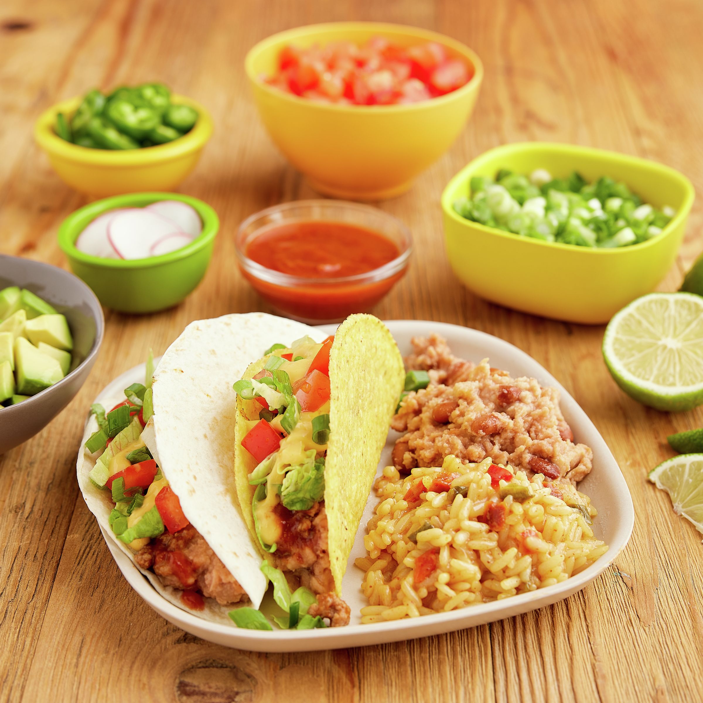 Old El Paso™ Taco Dinner Kit 11.4 Ounce Size - 12 Per Case.