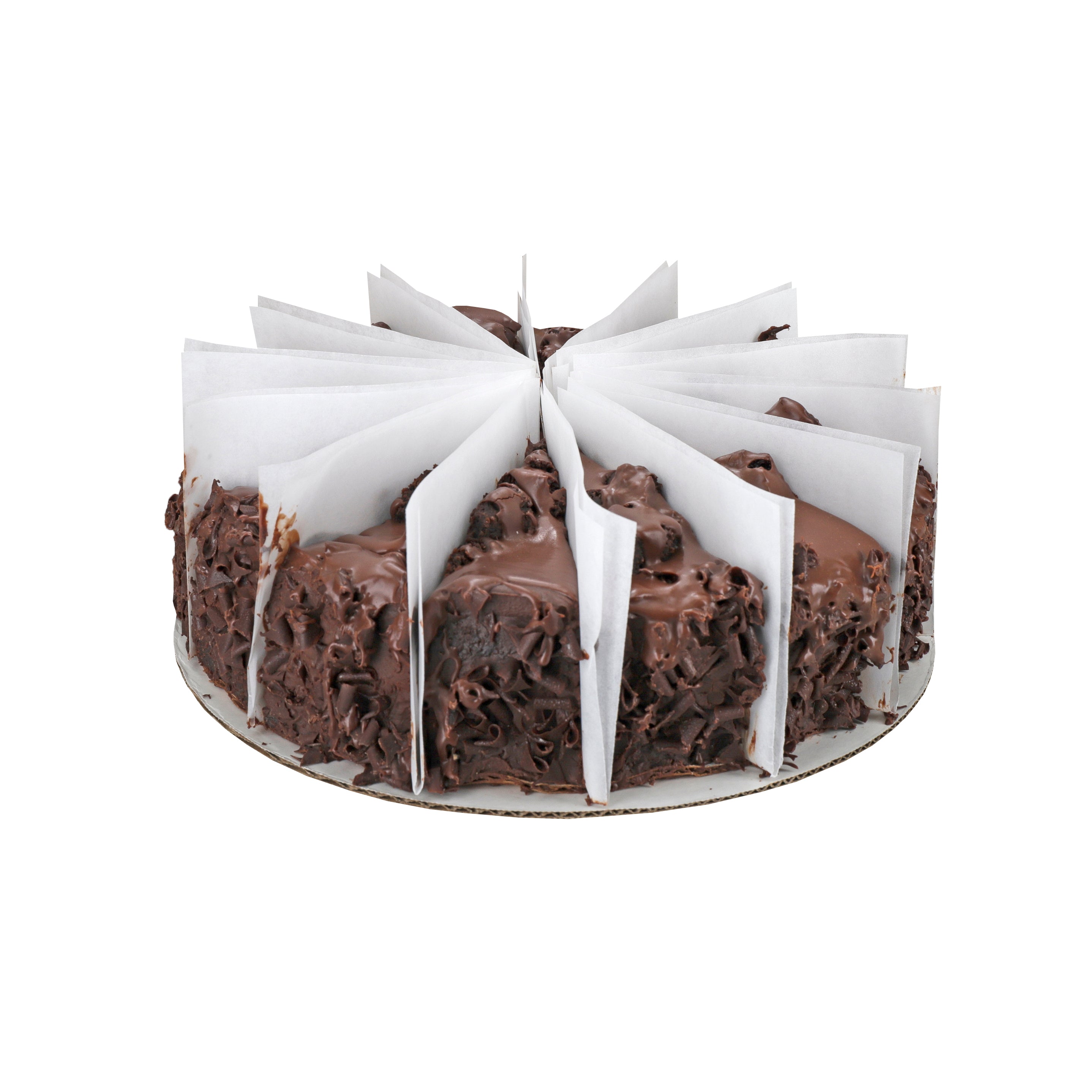 Cake Chocolate Lovin Spoon Iced Slice Layer Frozen 6.25 Pound Each - 4 Per Case.
