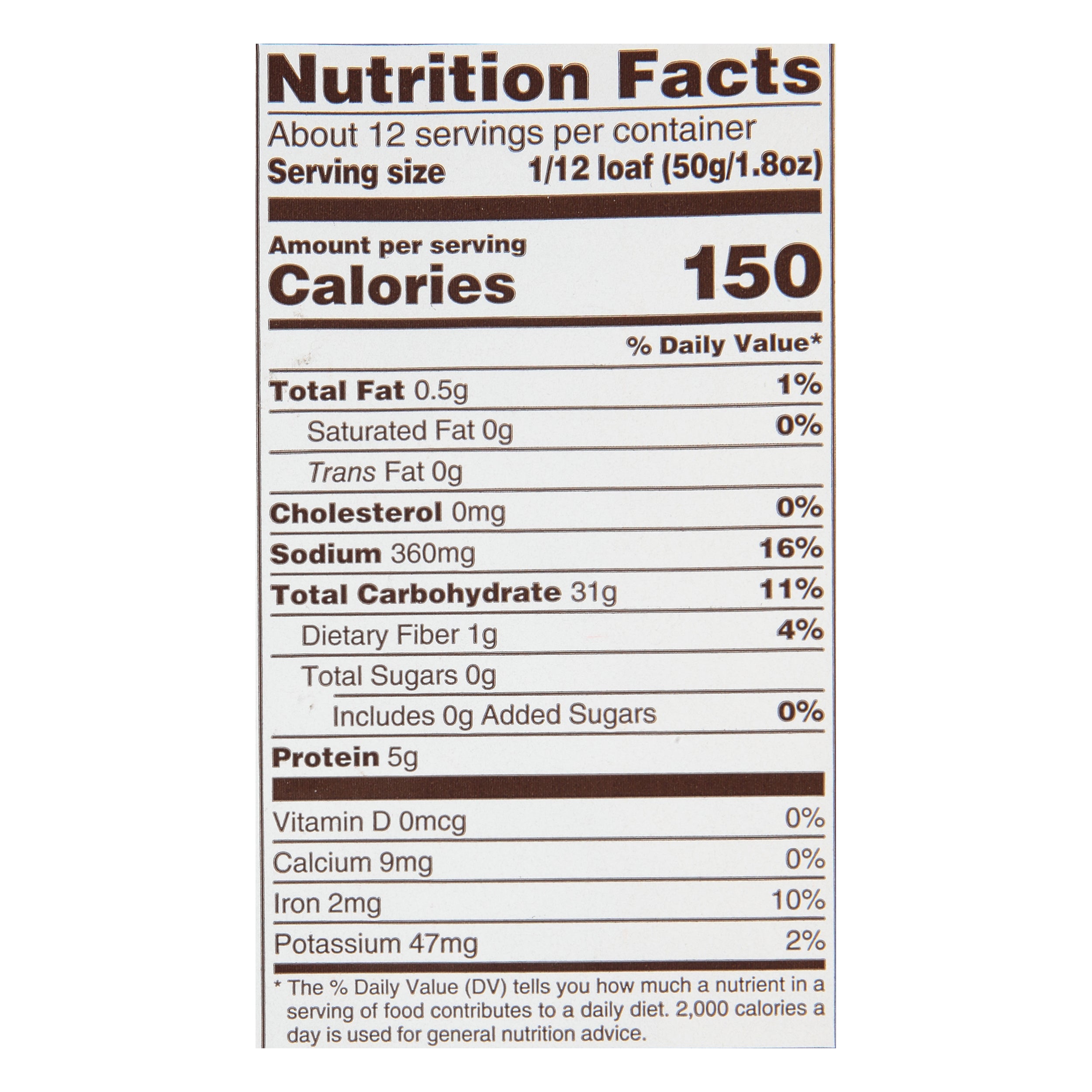 Bread Sourdough Batard Parbaked Frozen Retail 24 Ounce Size - 10 Per Case.