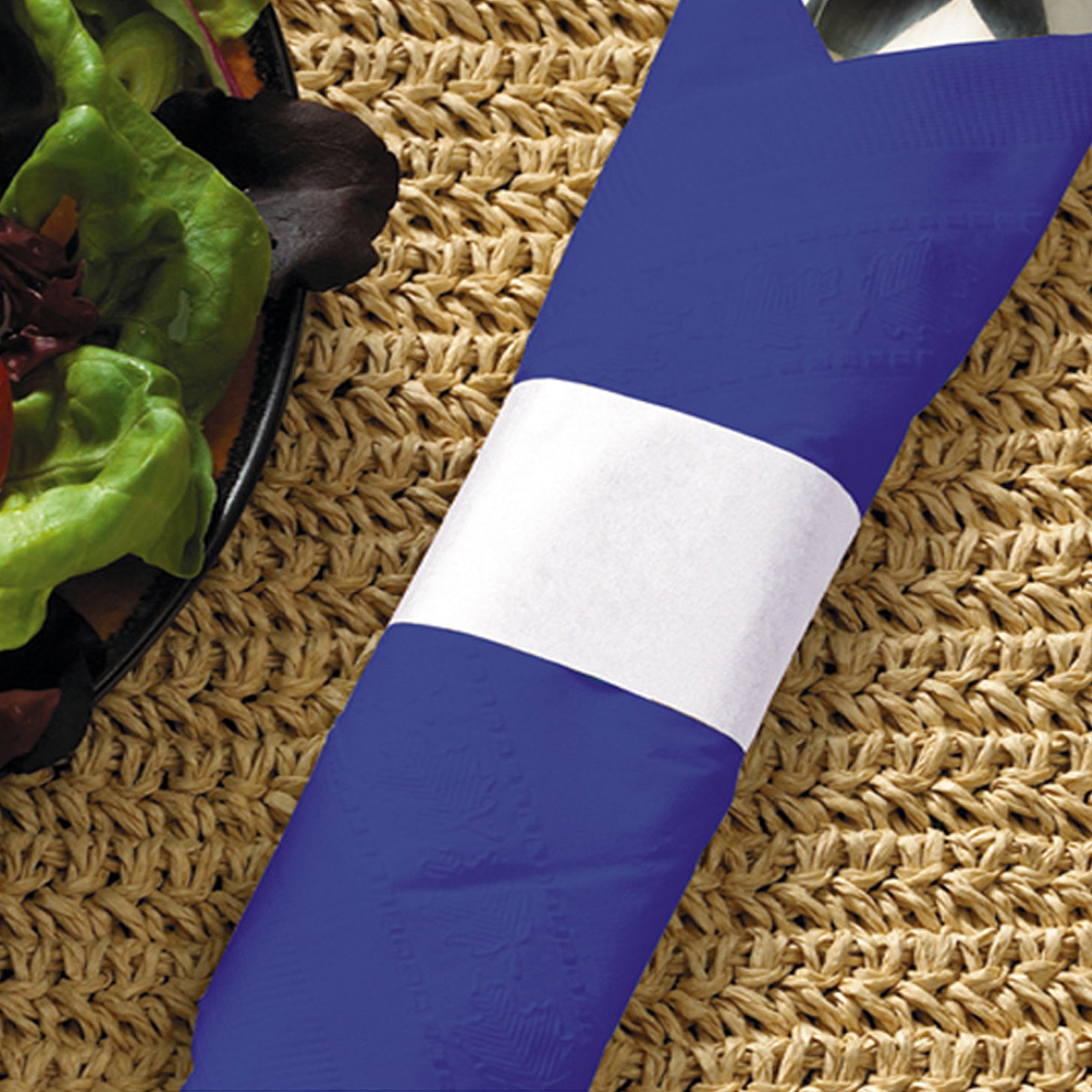 Band Napkin White Paper 2500 Each - 2 Per Case.