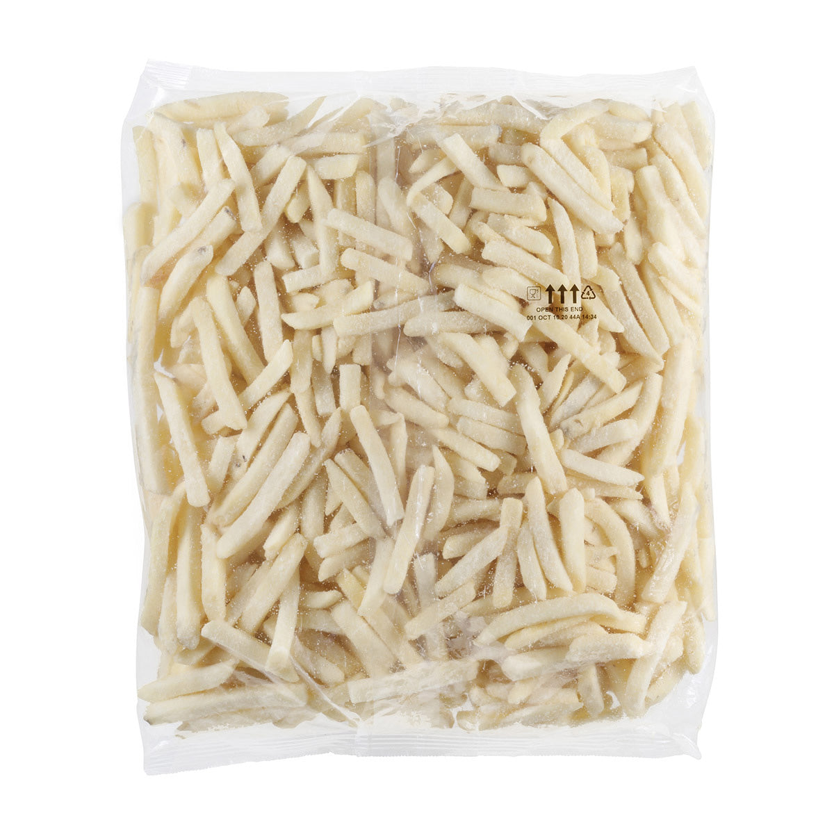Simplot Conquest Delivery 8 Inch Clear Coatedstraight Cut Fries 5 Pound Each - 6 Per Case.